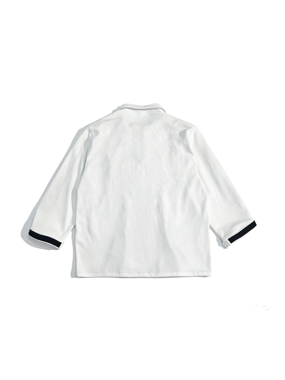 UUCSCC Contrast Padded-Shoulder Lapel Sweatshirt
