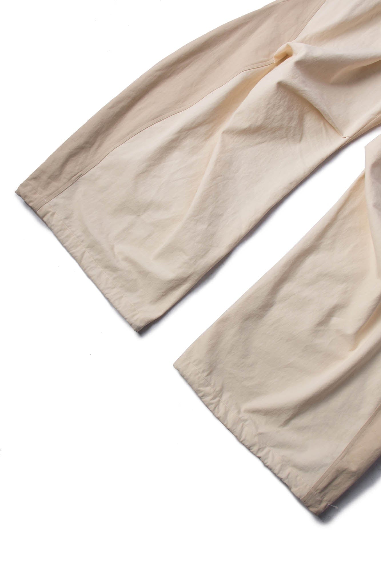 RELABEL Spliced Crinkled Oversized Cargo Pants, premium urban and streetwear designers apparel on PROJECTISR.com, RELABEL