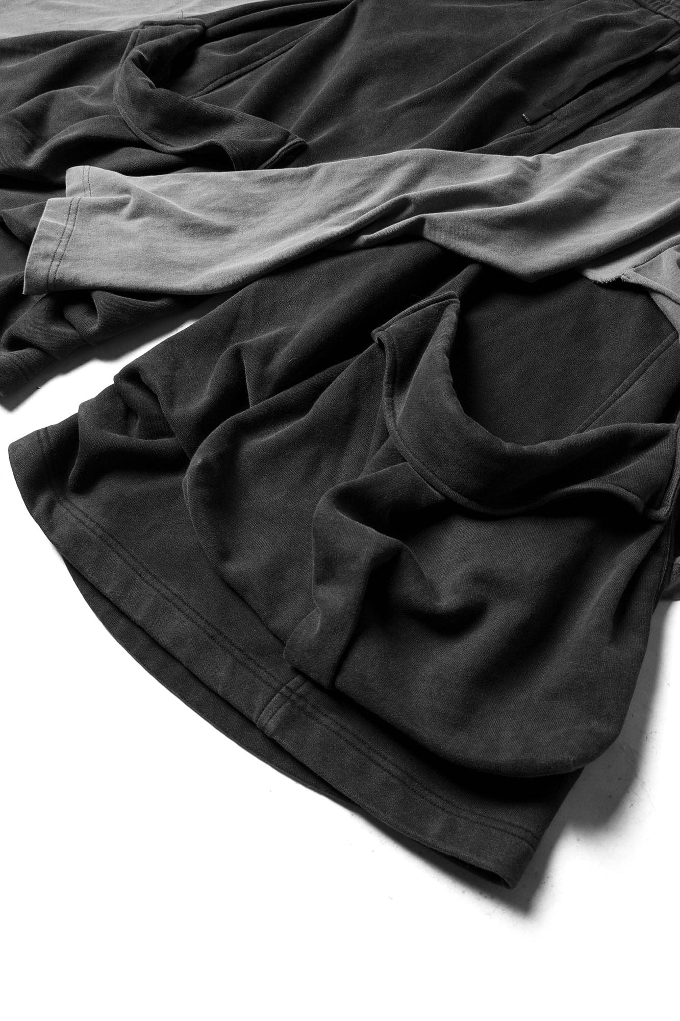 RELABEL Detachable Drape Multi-Pocket Drawstring Shorts, premium urban and streetwear designers apparel on PROJECTISR.com, RELABEL