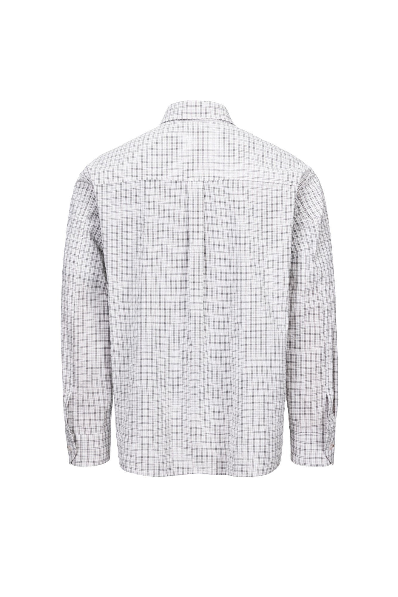CATSSTAC Essential Gingham Embroidered Shirt, premium urban and streetwear designers apparel on PROJECTISR.com, CATSSTAC