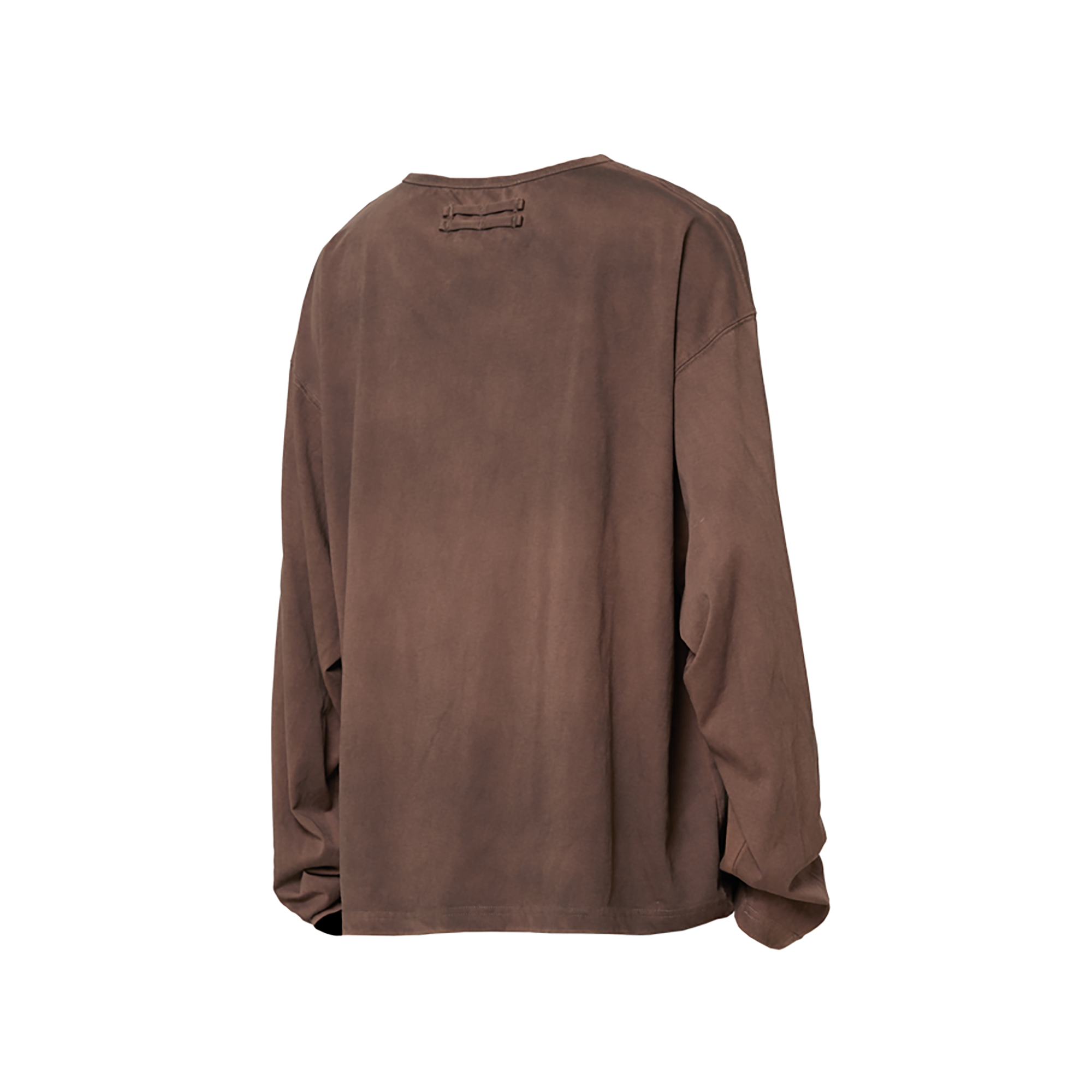 RELABEL Distressed Graphic Long-Sleeve Tee