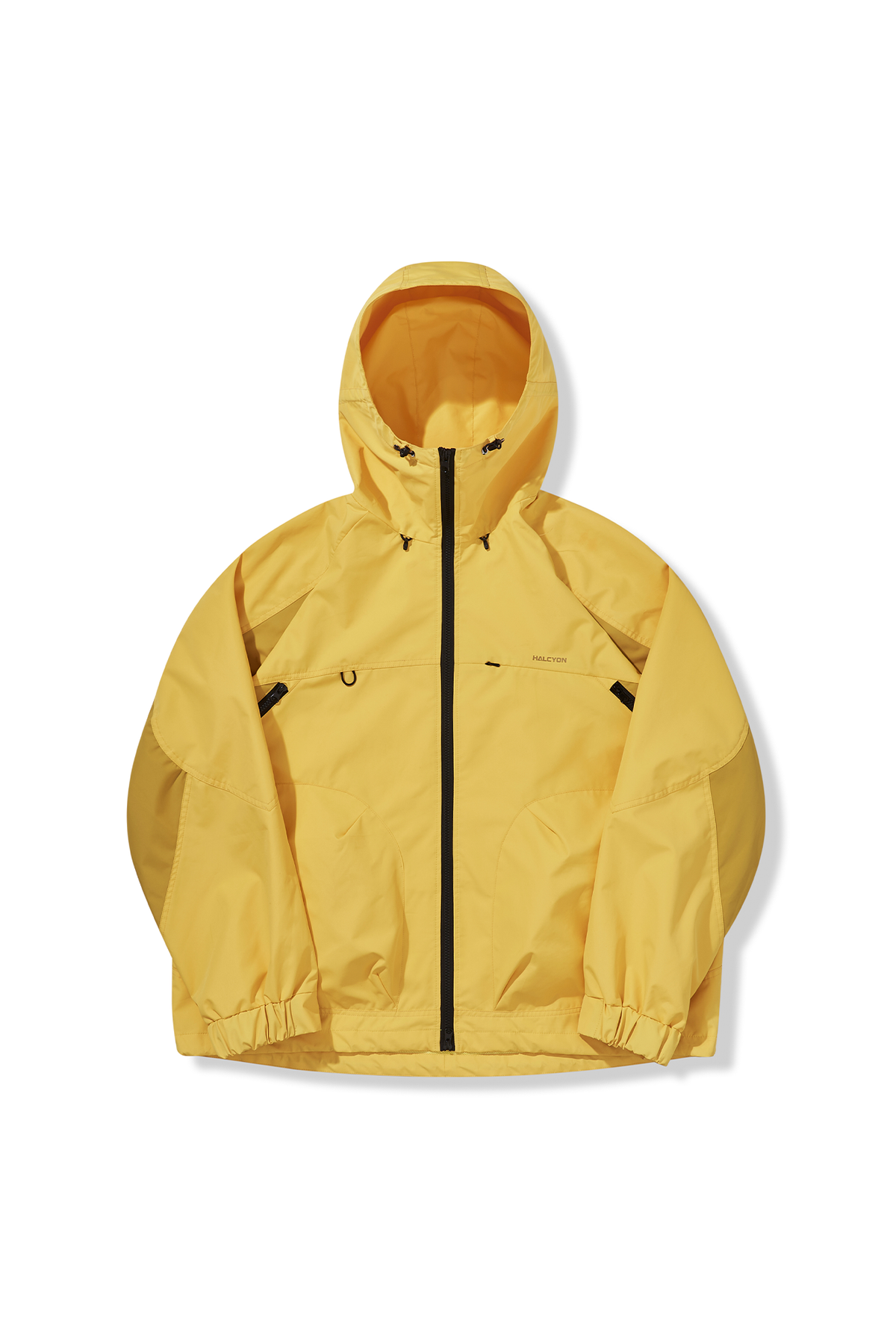 HALCYON Contrast Splash-Proof Hooded Windbreaker Jacket, premium urban and streetwear designers apparel on PROJECTISR.com, HALCYON