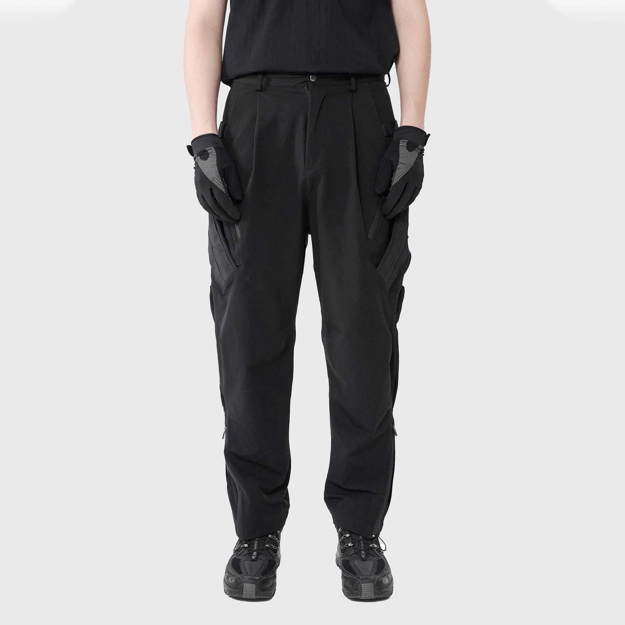 SILENSTORM Modern Tactical Multi-Pocket Pleated Pants, premium urban and streetwear designers apparel on PROJECTISR.com, SILENSTORM