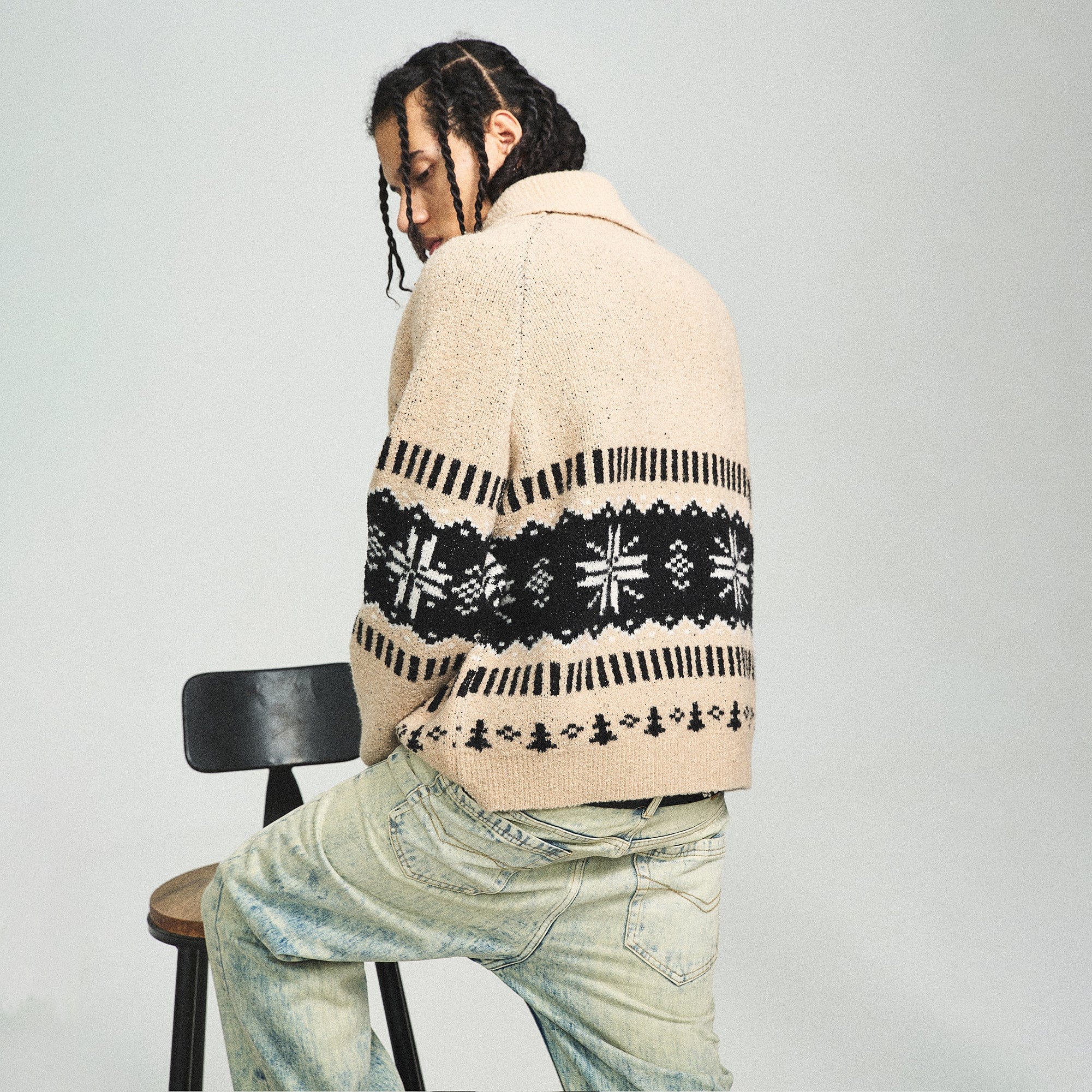 STEEPC Classic Knitted Cardigan, premium urban and streetwear designers apparel on PROJECTISR.com, STEEPC