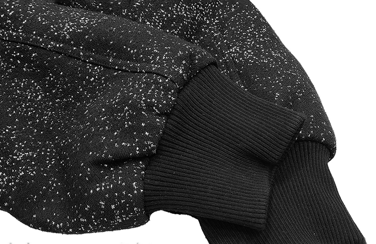 WANNA LAB Leviathan Embroidered Jacquard Bomber Jacket