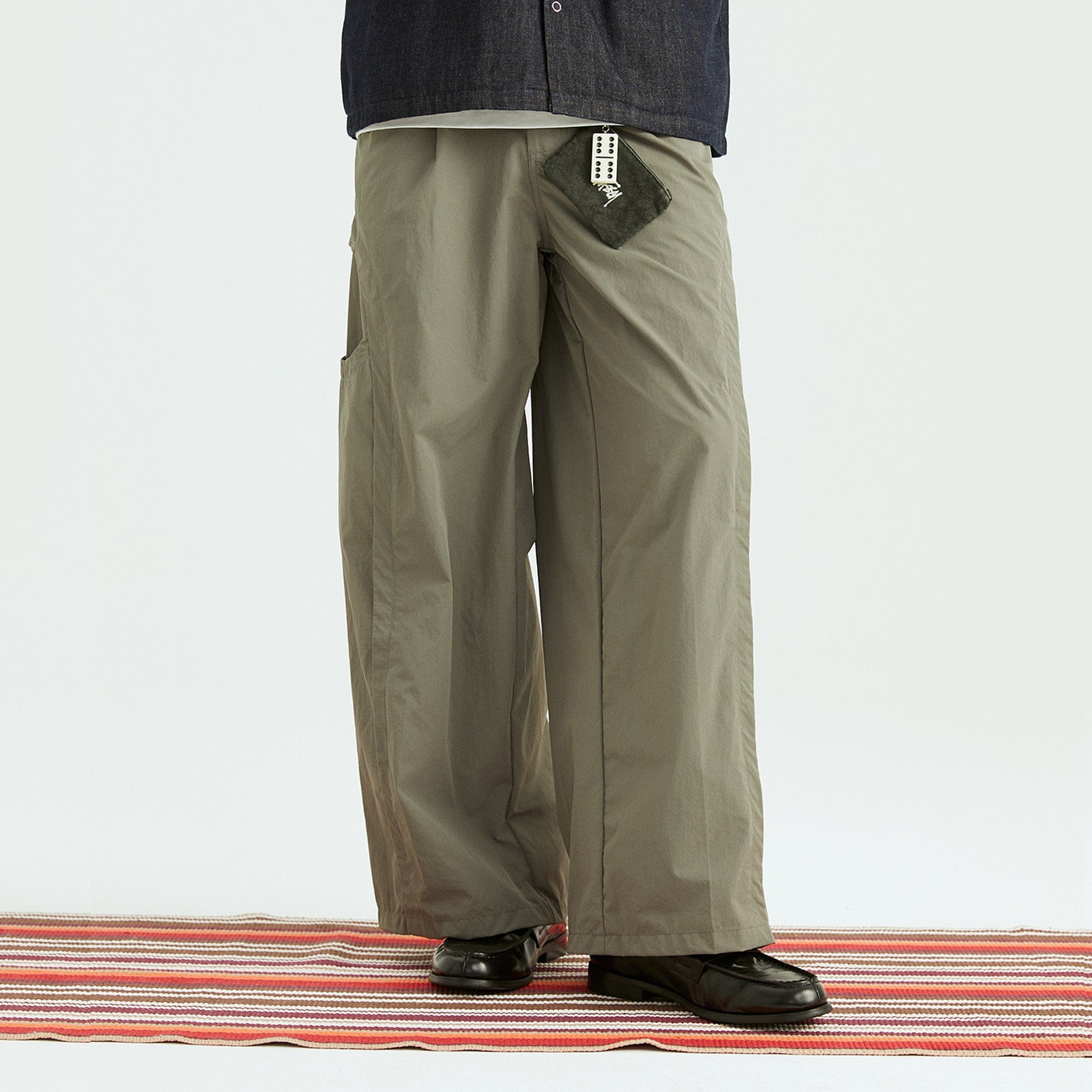 ONADAILYBASIS Curved-Pocket Paneled Utility Pants, premium urban and streetwear designers apparel on PROJECTISR.com, ONADAILYBASIS