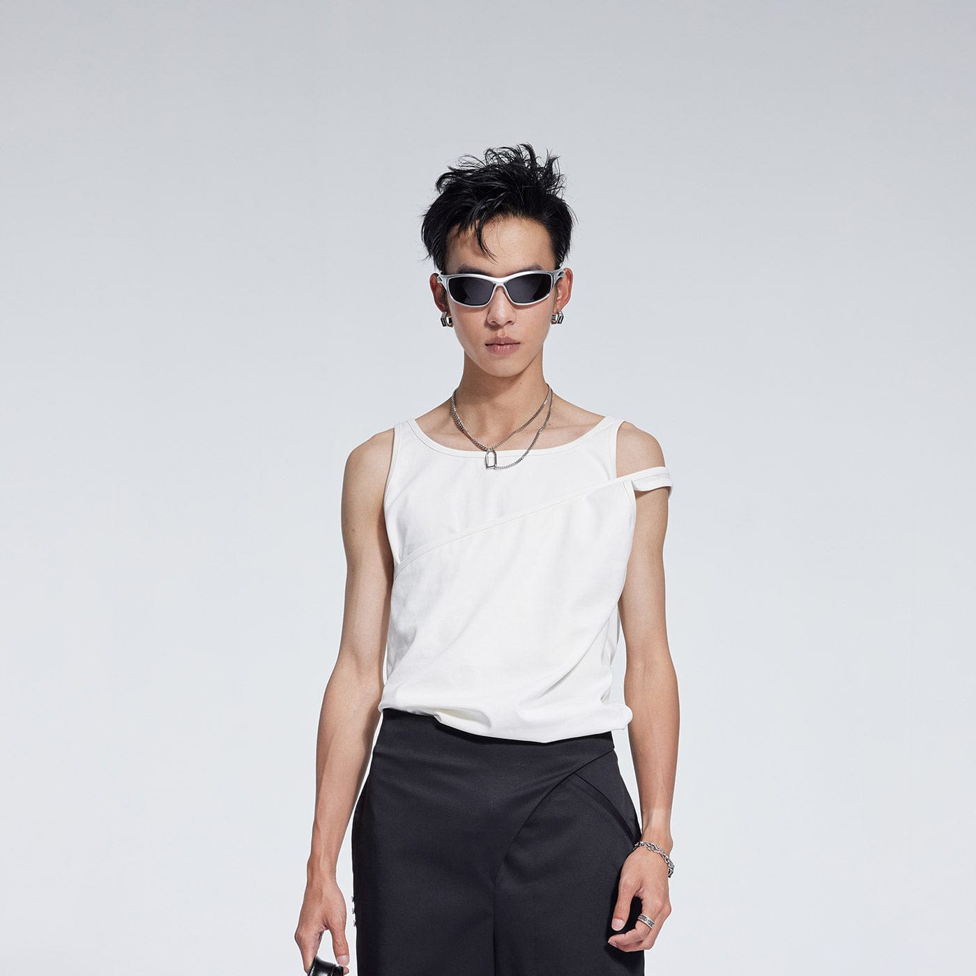 WHISTLEHUNTER Double-Layered Tank Top, premium urban and streetwear designers apparel on PROJECTISR.com, WHISTLEHUNTER