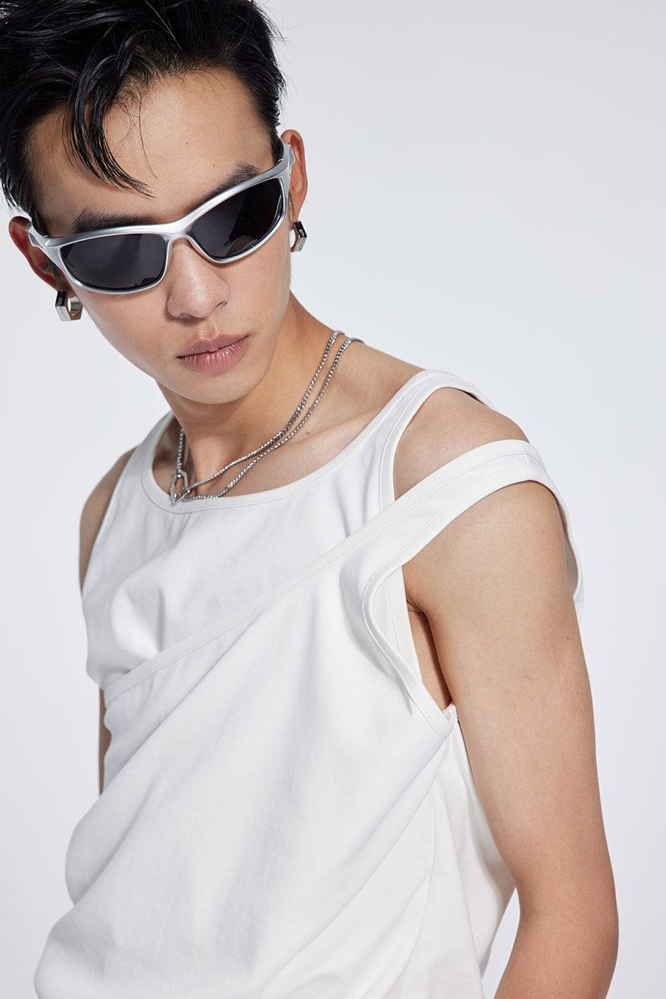 WHISTLEHUNTER Double-Layered Tank Top, premium urban and streetwear designers apparel on PROJECTISR.com, WHISTLEHUNTER
