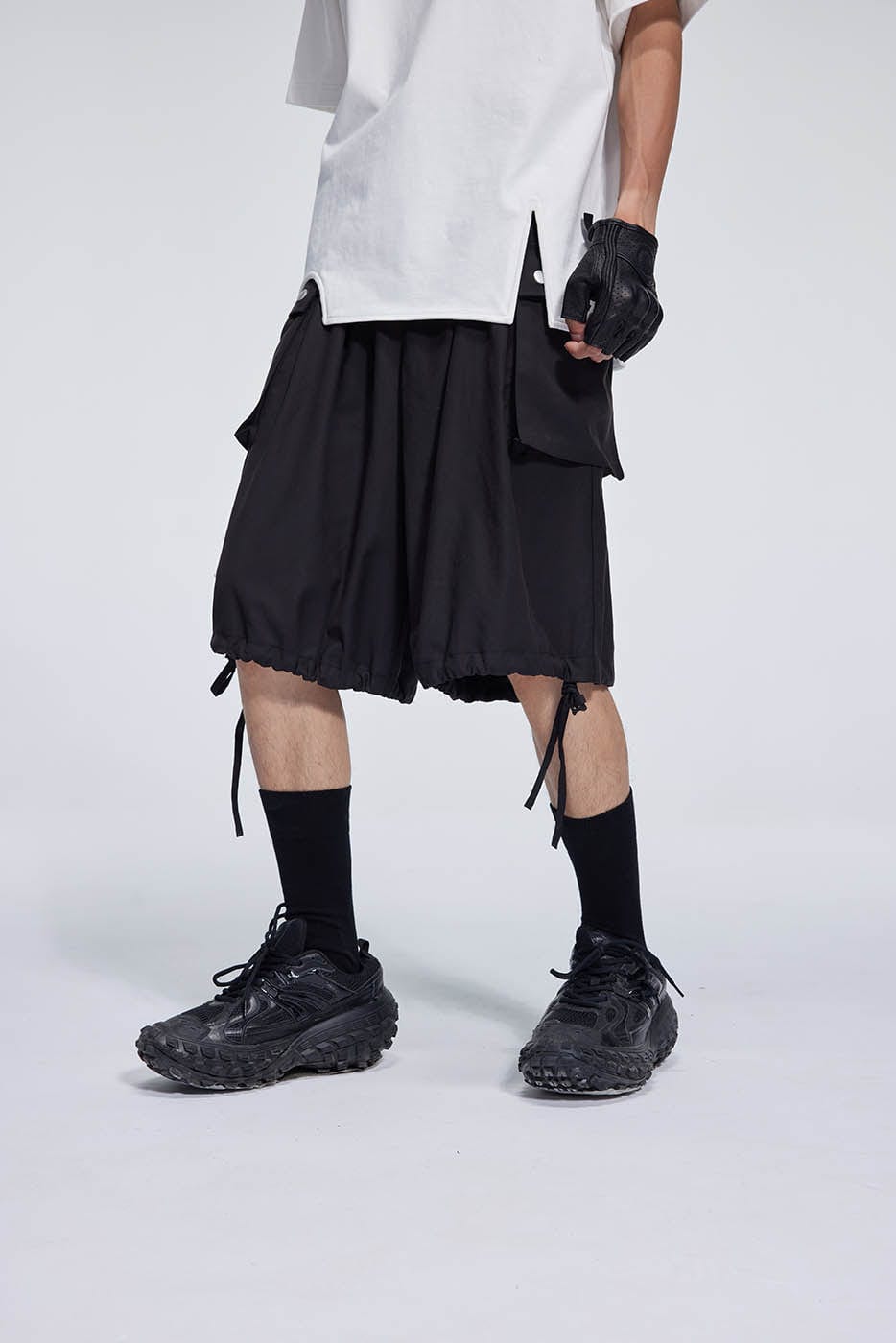 WHISTLEHUNTER Big Pockets Drawstring Shorts, premium urban and streetwear designers apparel on PROJECTISR.com, WHISTLEHUNTER