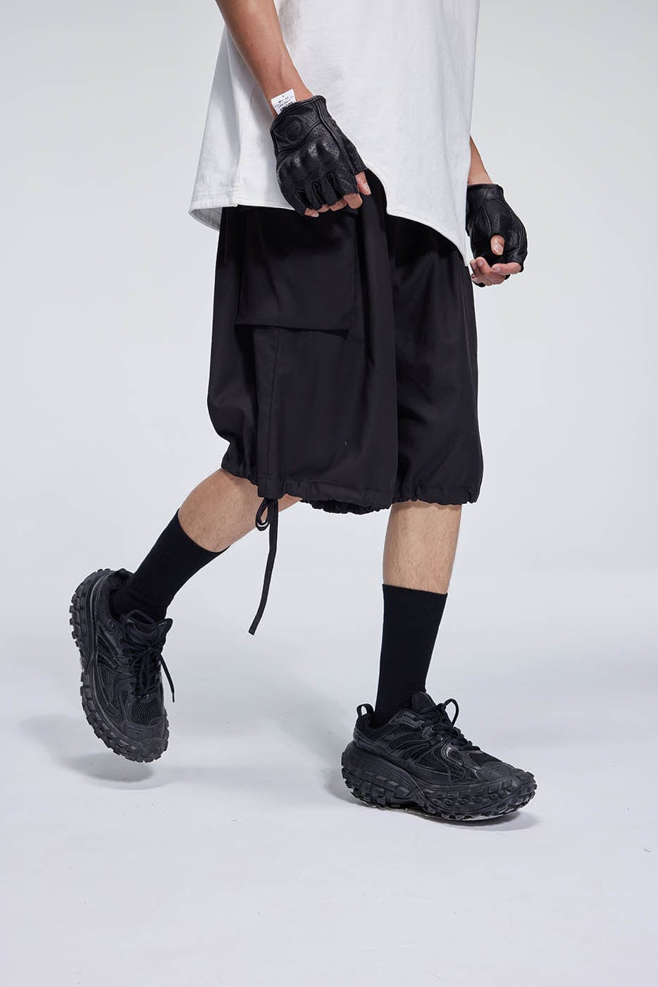 WHISTLEHUNTER Big Pockets Drawstring Shorts, premium urban and streetwear designers apparel on PROJECTISR.com, WHISTLEHUNTER