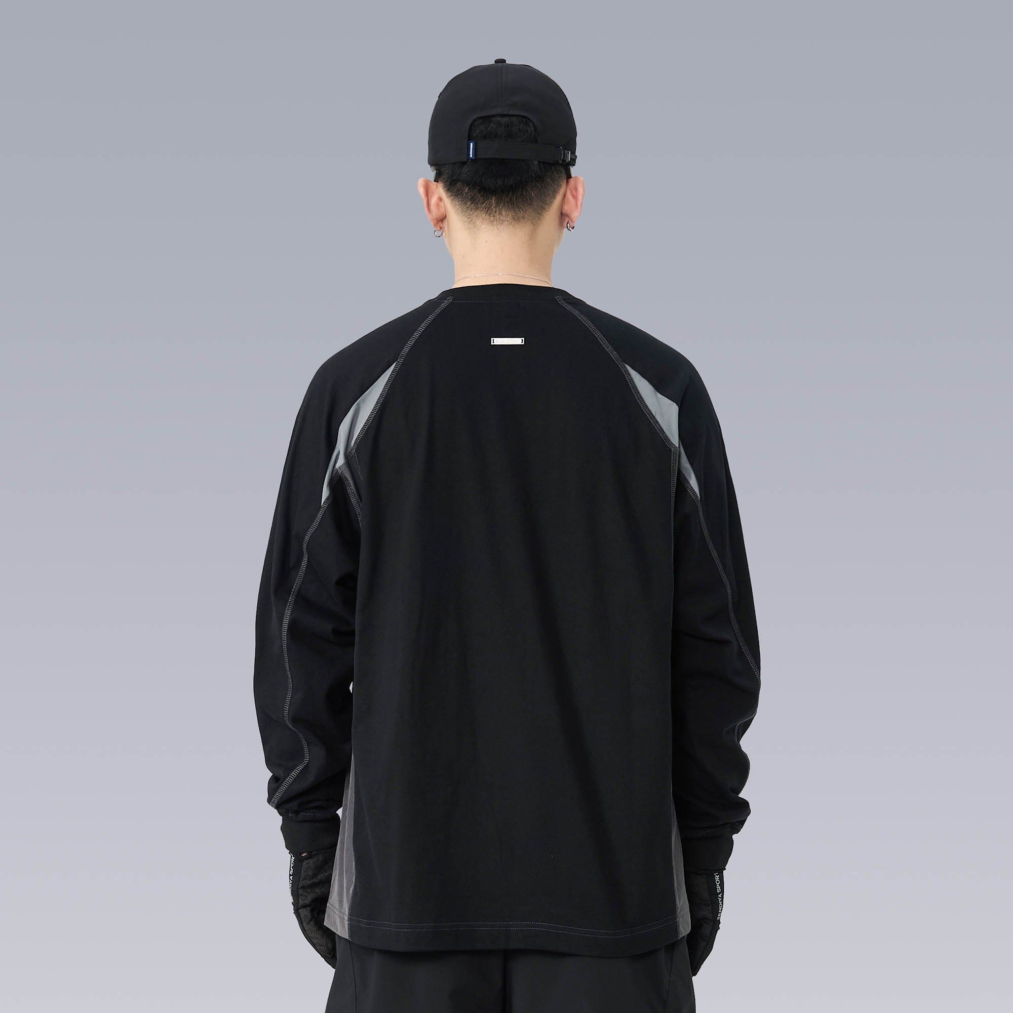 SILENSTORM Spliced Raglan Cycling Long-Sleeve Shirt, premium urban and streetwear designers apparel on PROJECTISR.com, SILENSTORM