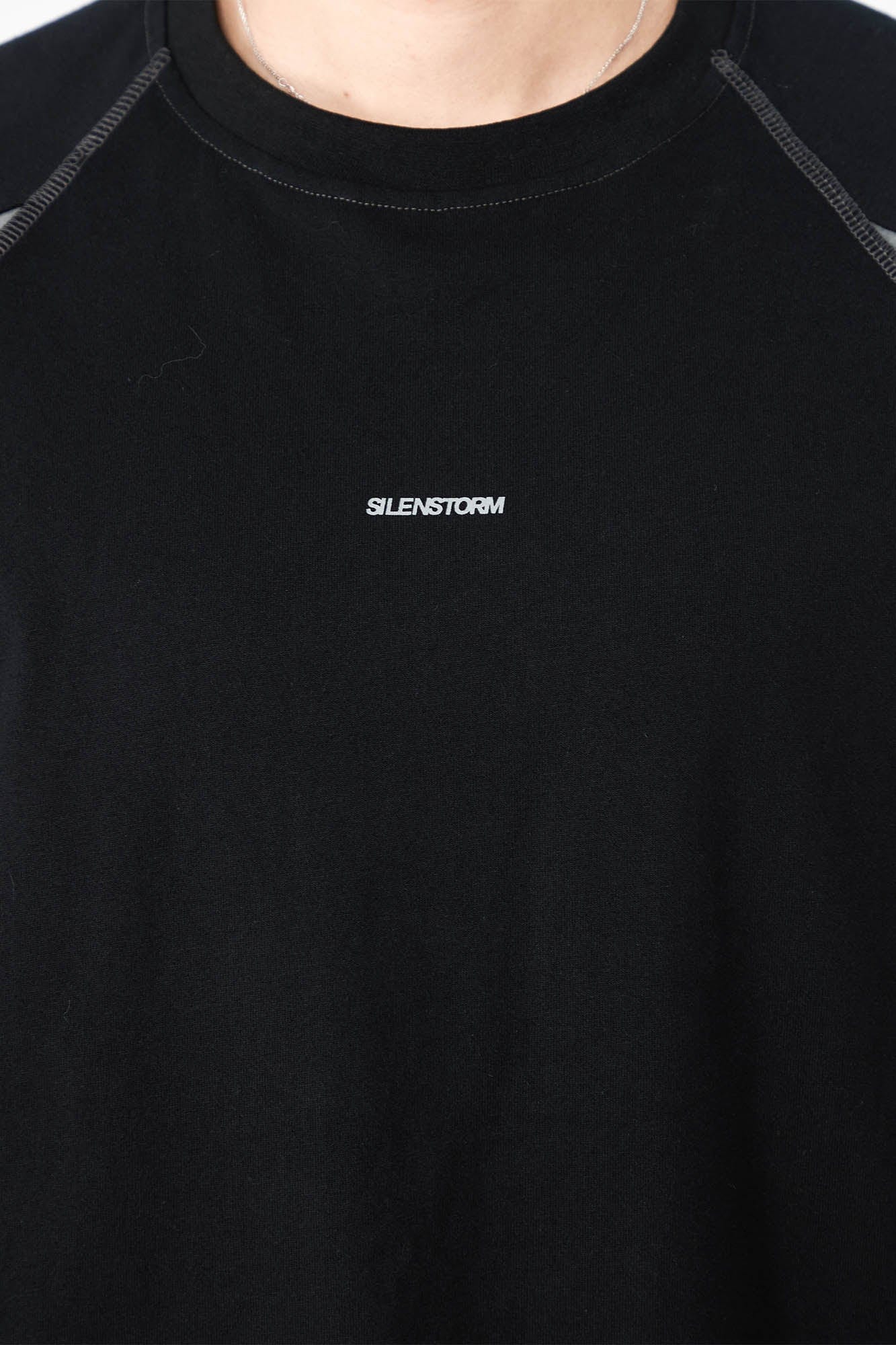 SILENSTORM Spliced Raglan Cycling Long-Sleeve Shirt, premium urban and streetwear designers apparel on PROJECTISR.com, SILENSTORM