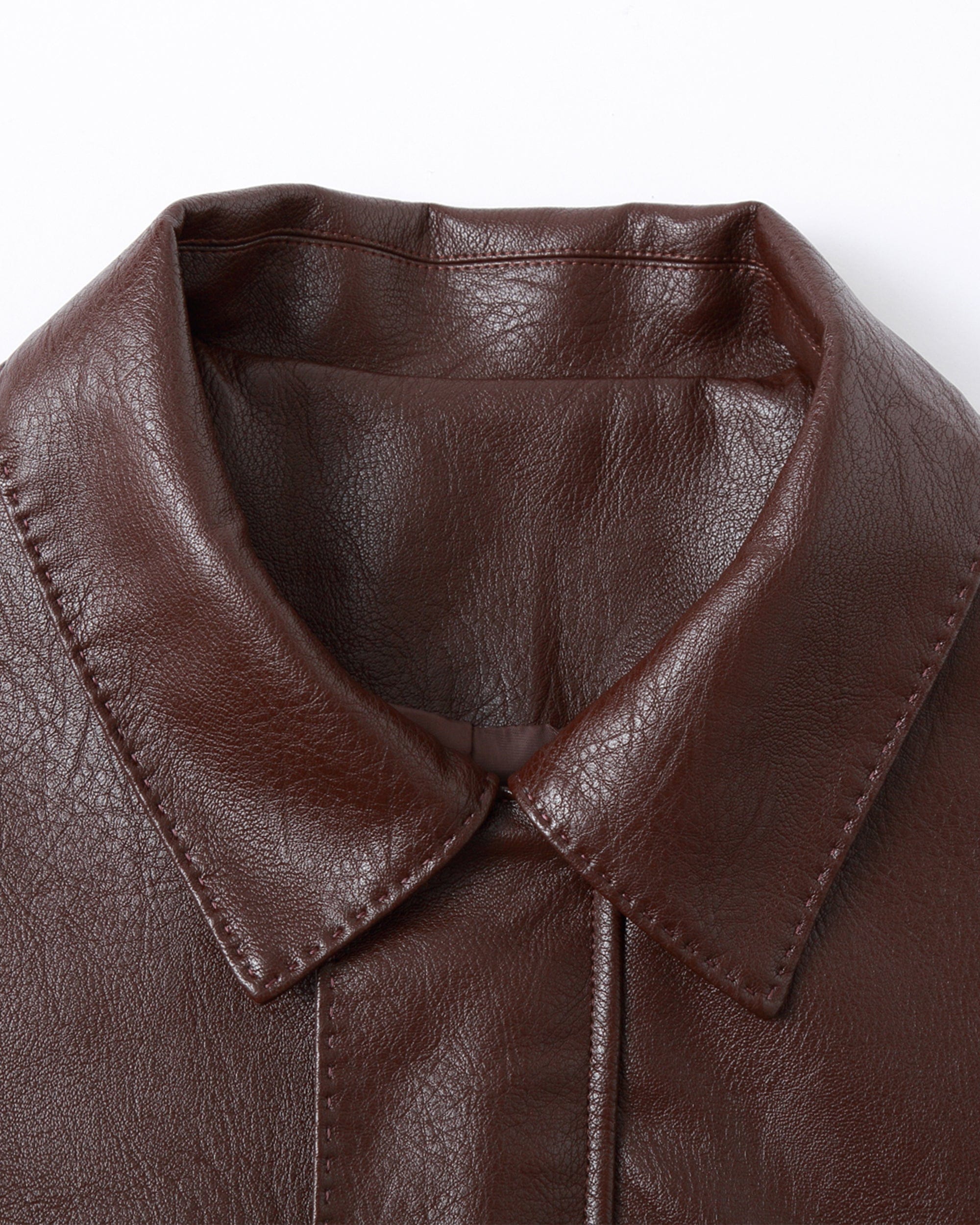 CLP Big Pocket Oversized Faux Leather Jacket, premium urban and streetwear designers apparel on PROJECTISR.com, CLP