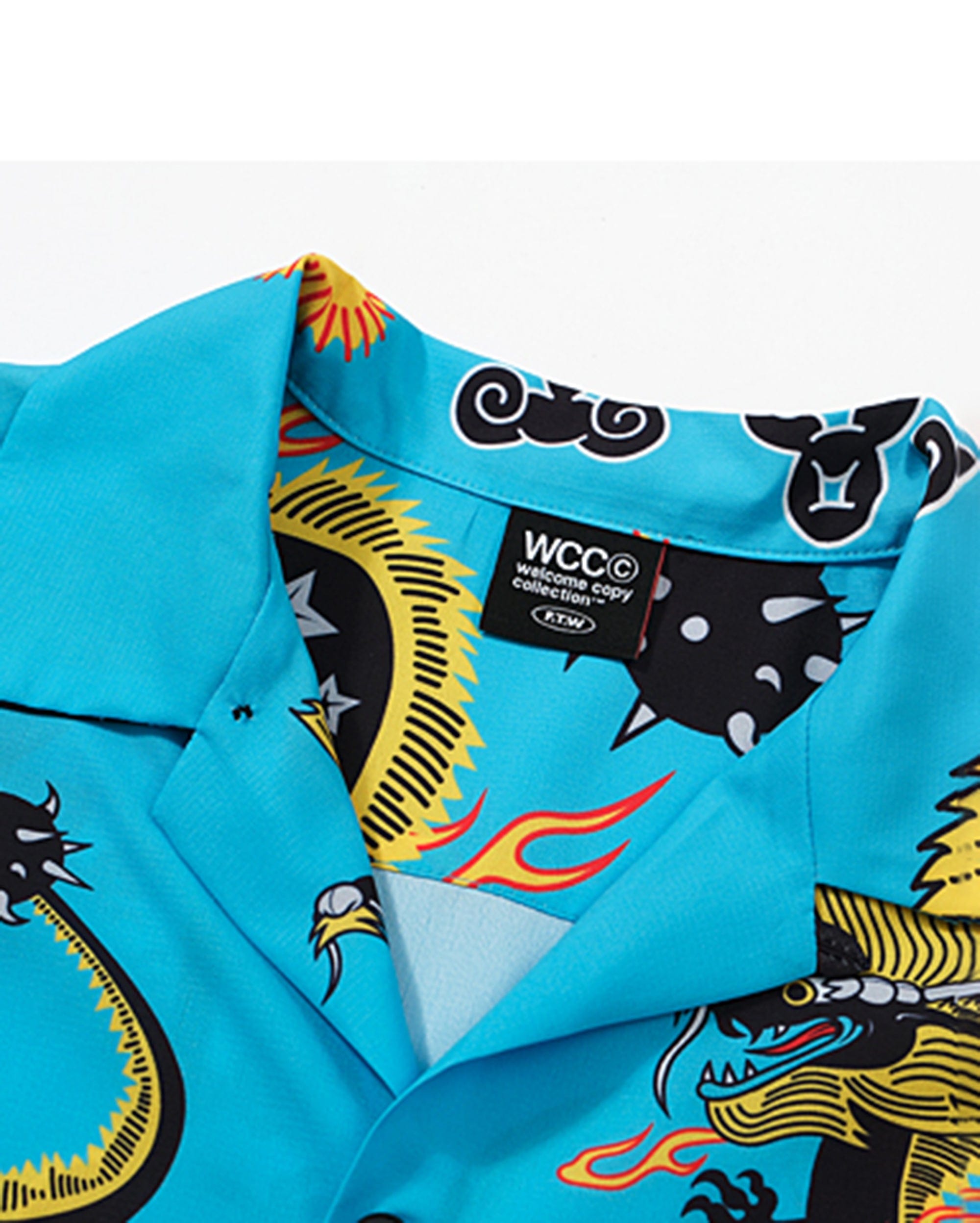 WCC Dragon Half-Shirt, premium urban and streetwear designers apparel on PROJECTISR.com, WCC
