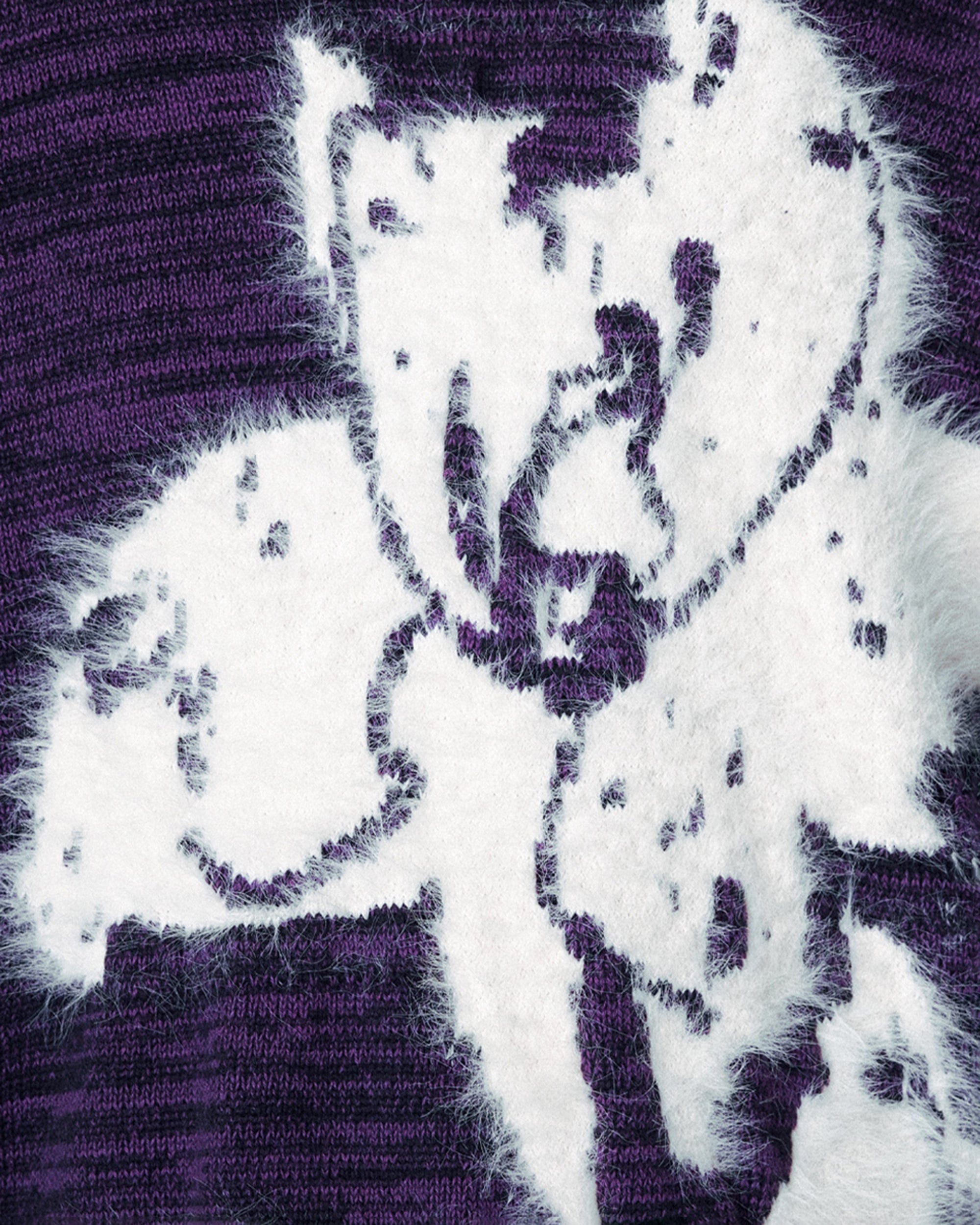 1997 POSTOFFICE Modern Knitted Lotus Sweatshirt, premium urban and streetwear designers apparel on PROJECTISR.com, 1997 POSTOFFICE