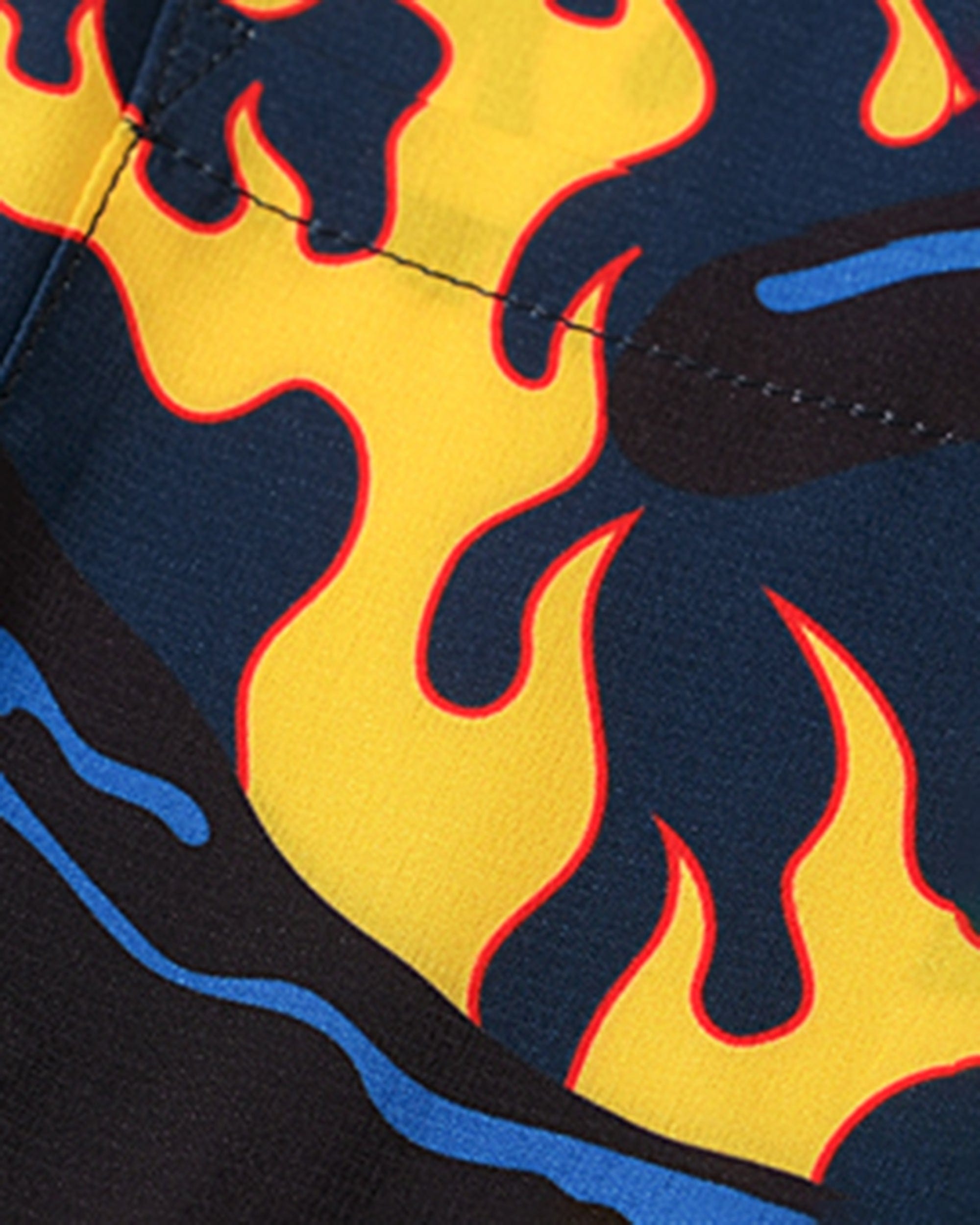 WCC Flaming Panther Half-Shirt, premium urban and streetwear designers apparel on PROJECTISR.com, WCC