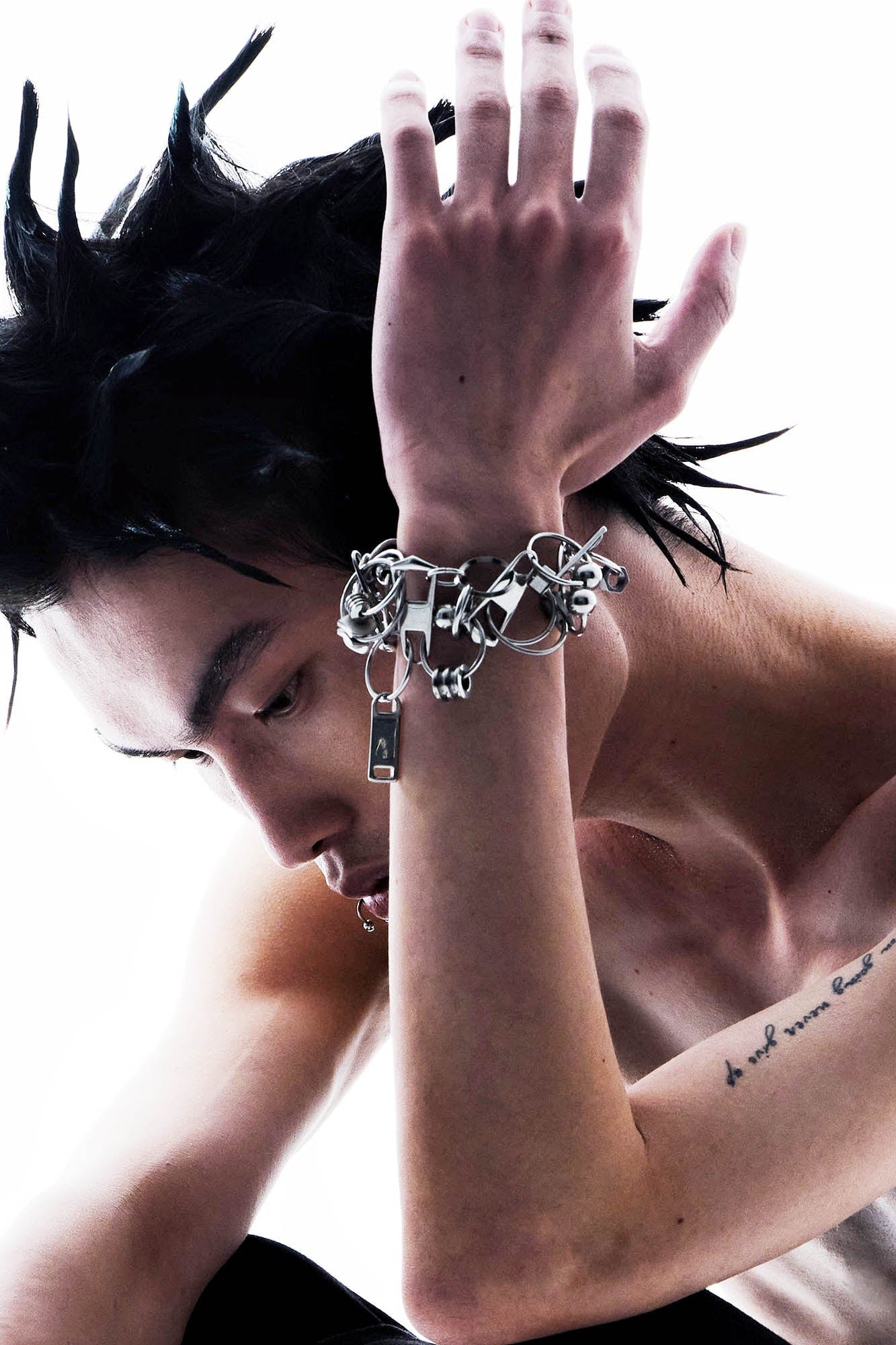 ILLUSORY Divergent Multi-Hoop Bracelet, premium urban and streetwear designers apparel on PROJECTISR.com, ILLUSORY