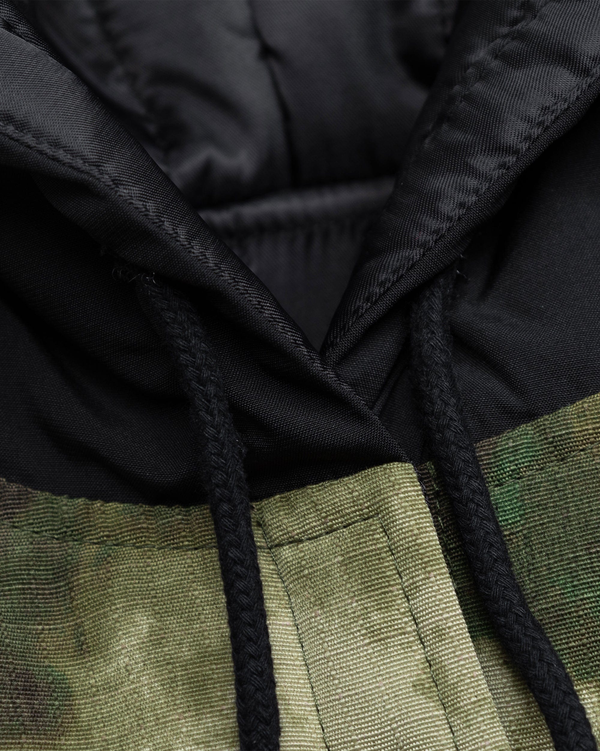 OVDY Tie-Dye Camo Hooded Puffer Jacket, premium urban and streetwear designers apparel on PROJECTISR.com, OVDY