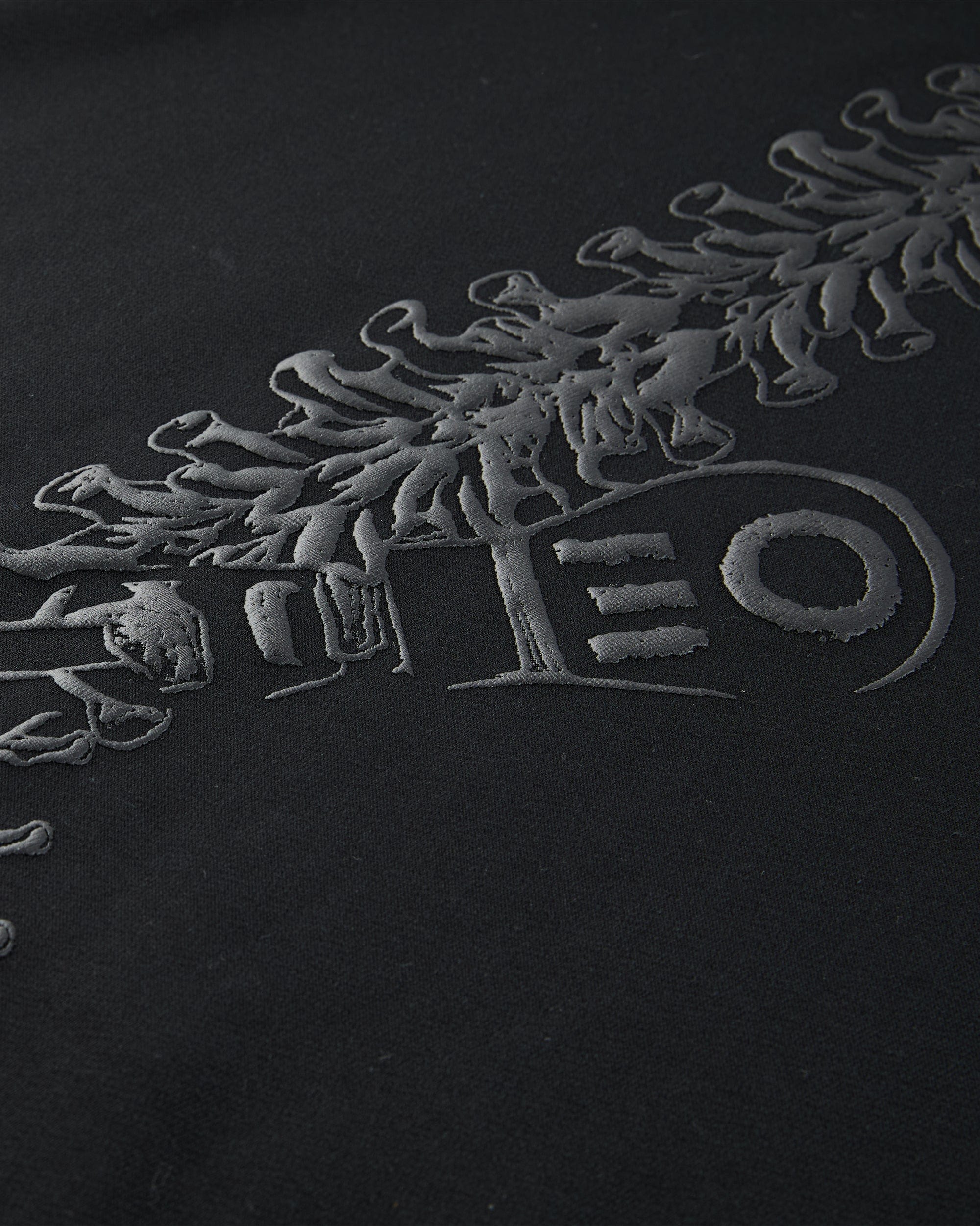 ORGANIC EMOTION Distressed Anatomy Hoodie