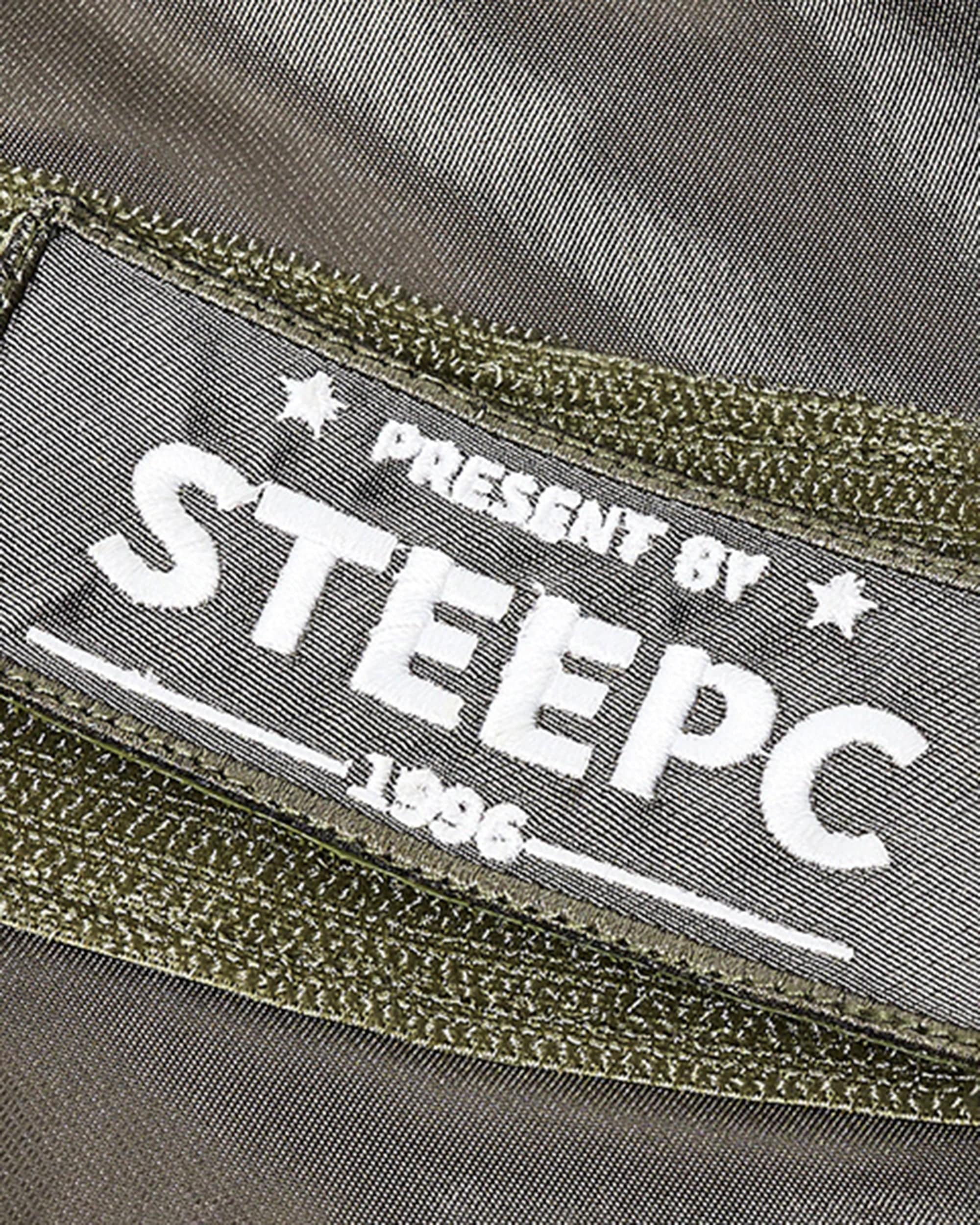 STEEPC Camo MA2 Multi-Pocket Patchwork Reversible Jacket, premium urban and streetwear designers apparel on PROJECTISR.com, STEEPC
