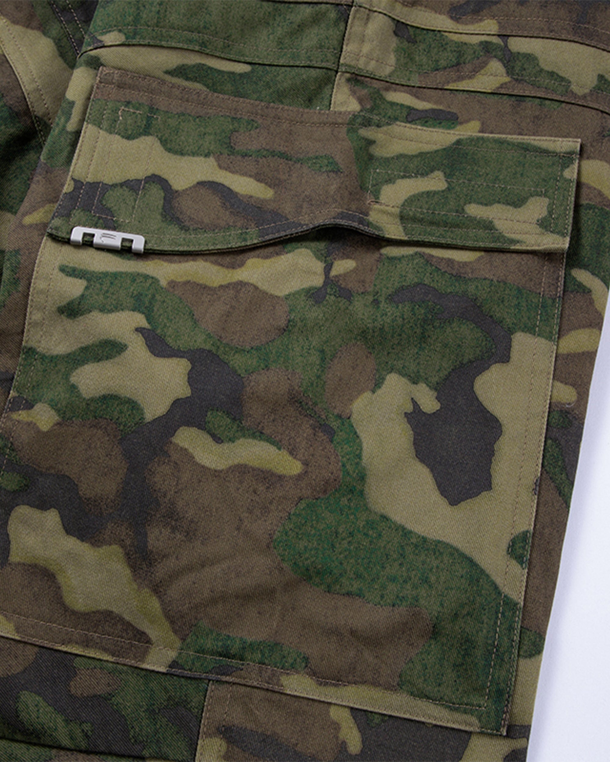F2CE Wide-Leg Draw-String Camo Cargo Pants, premium urban and streetwear designers apparel on PROJECTISR.com, F2CE