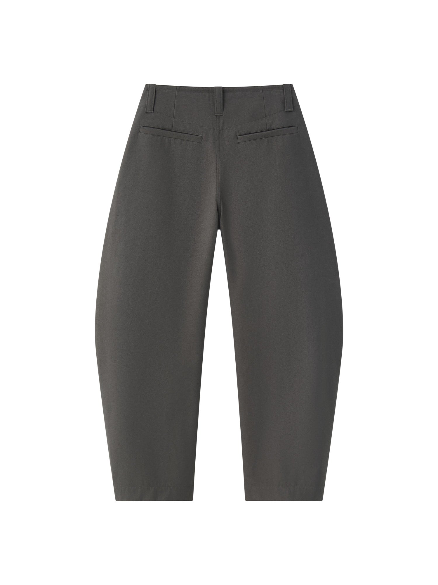 OPICLOTH Retro Curved-Cut Tailored Pants, premium urban and streetwear designers apparel on PROJECTISR.com, OPICLOTH