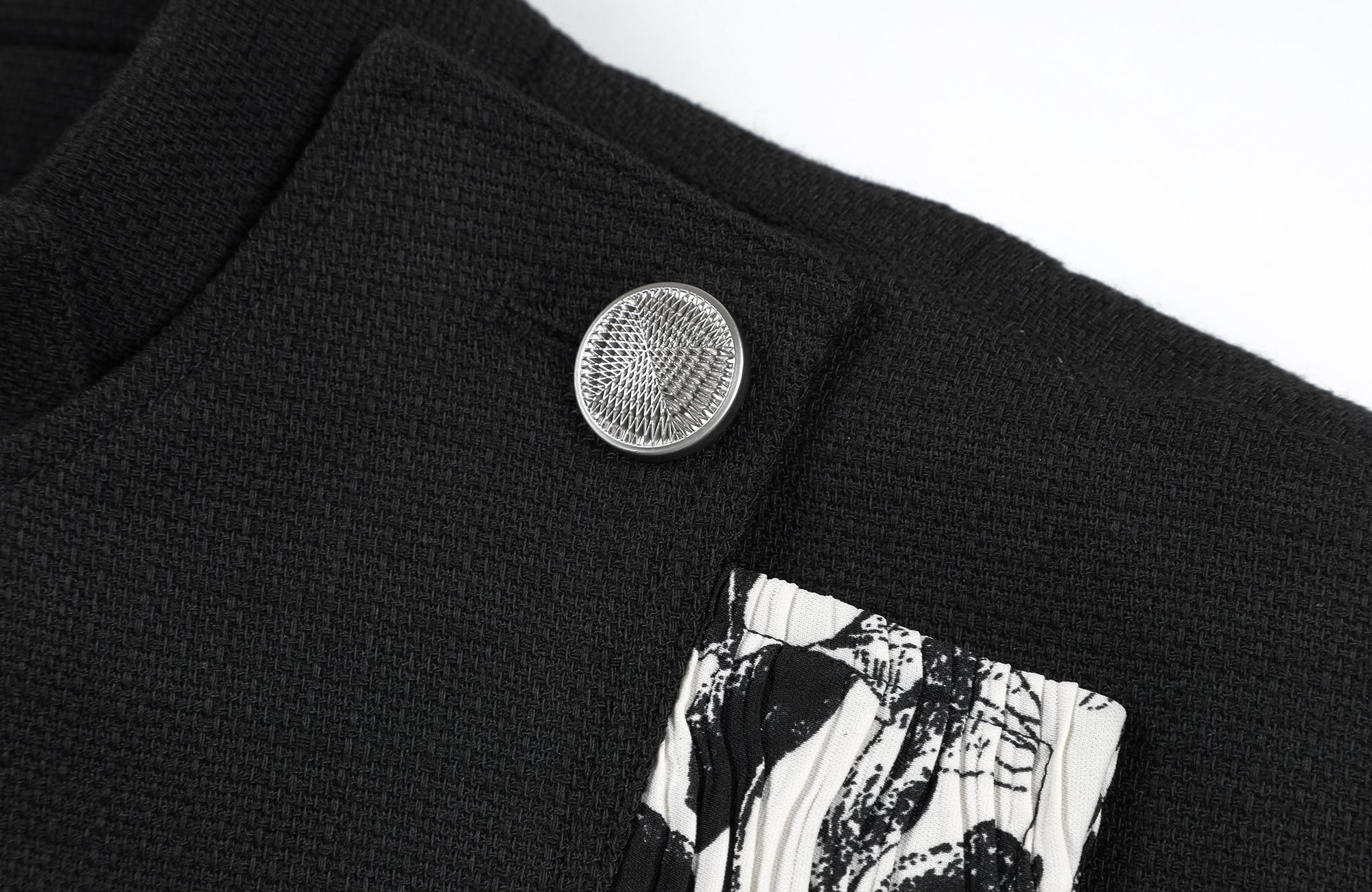 2000RSK Deconstructed Spliced Zippered Fencing Jacket