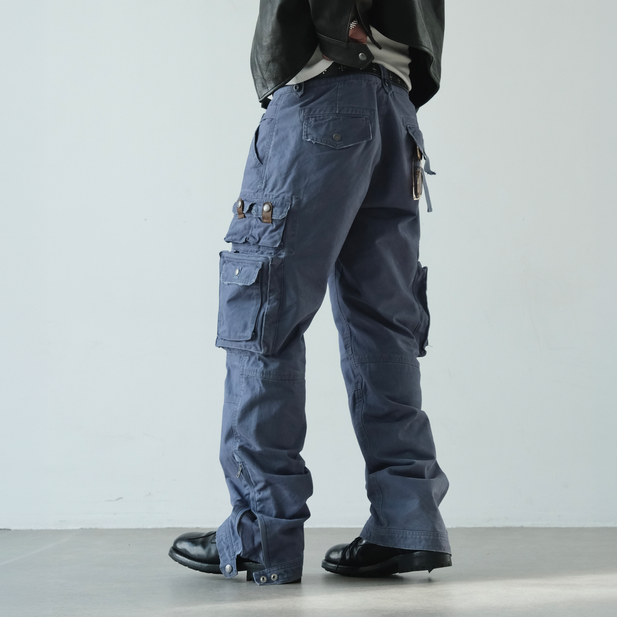 NEIGBORL Distressed Washed Utility Pants