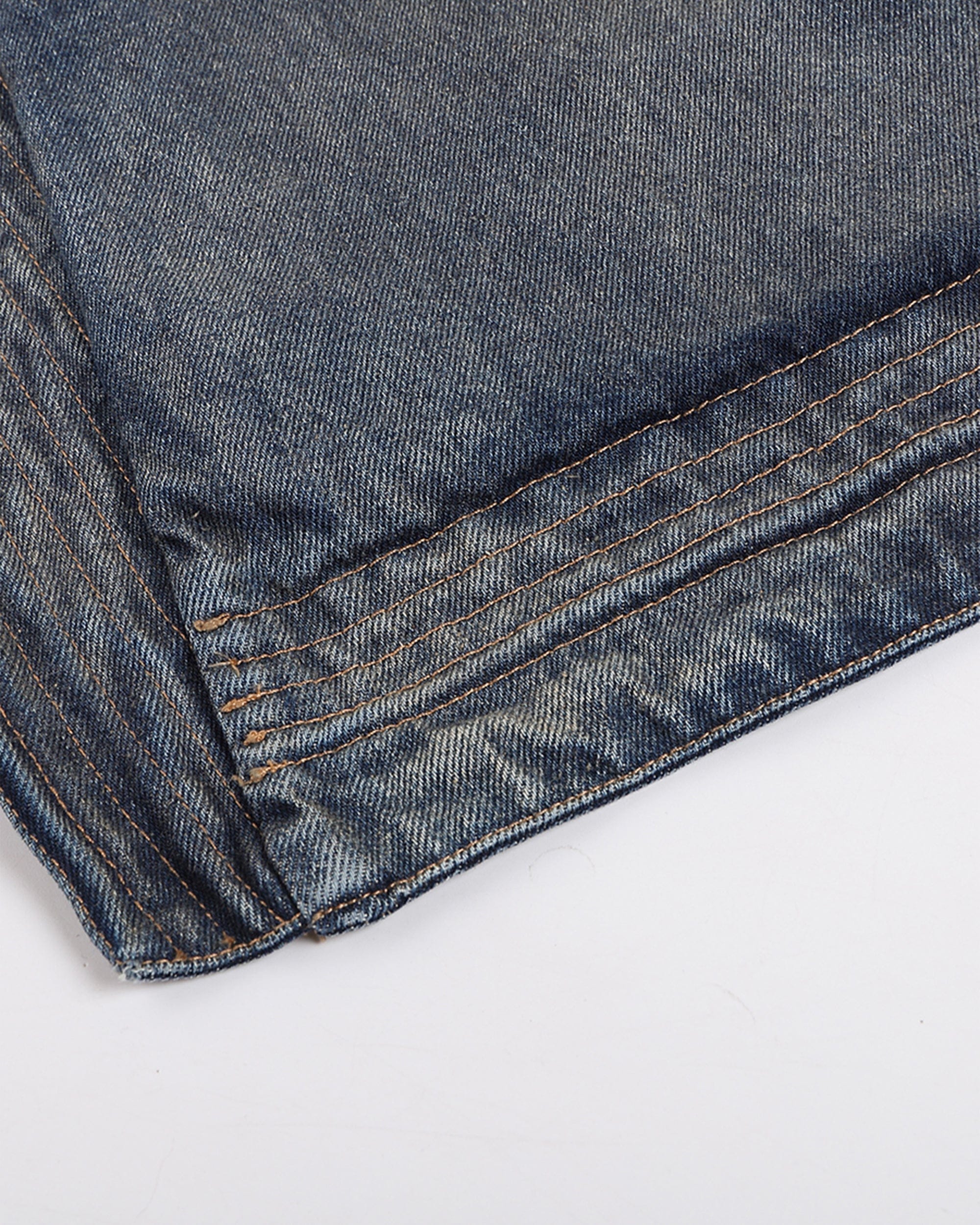 49PERCENT Modern Washed Foldable Denim Tote Bag, premium urban and streetwear designers apparel on PROJECTISR.com, 49PERCENT