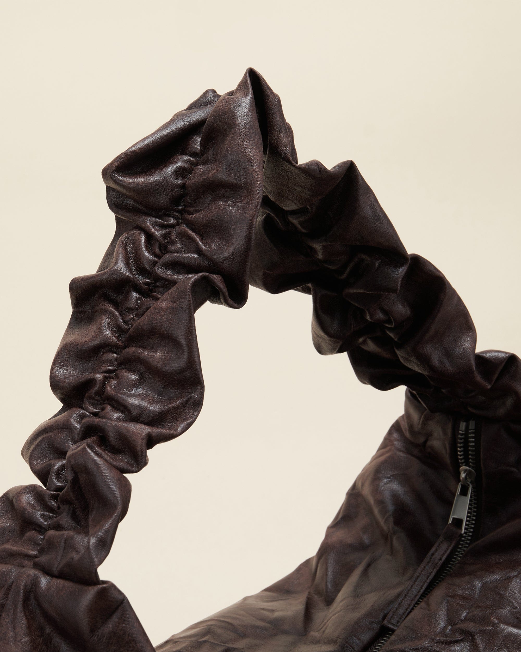 OPICLOTH Wrinkle Crescent Bag, premium urban and streetwear designers apparel on PROJECTISR.com, OPICLOTH