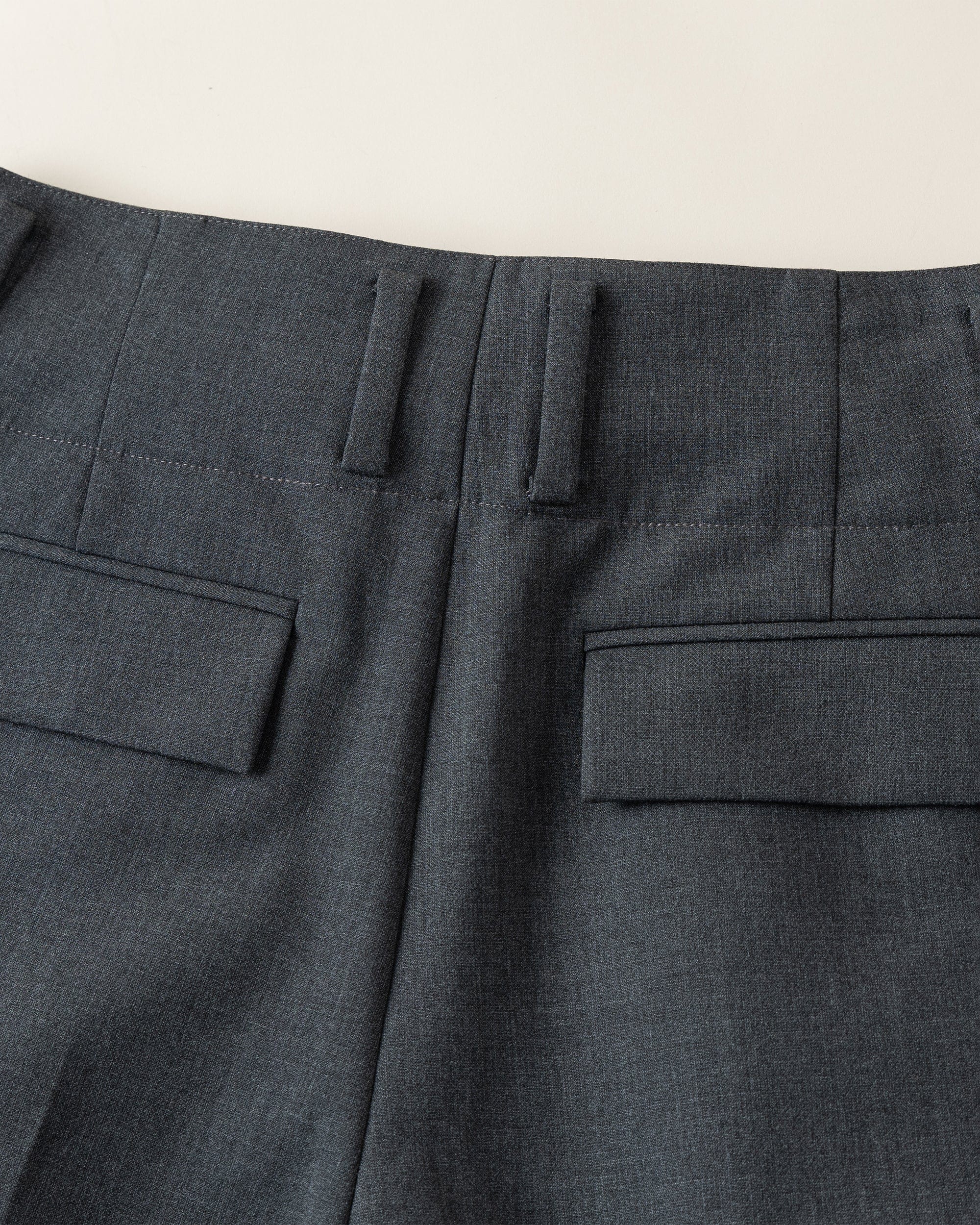 OPICLOTH Classic Pleated Belt Trousers, premium urban and streetwear designers apparel on PROJECTISR.com, OPICLOTH