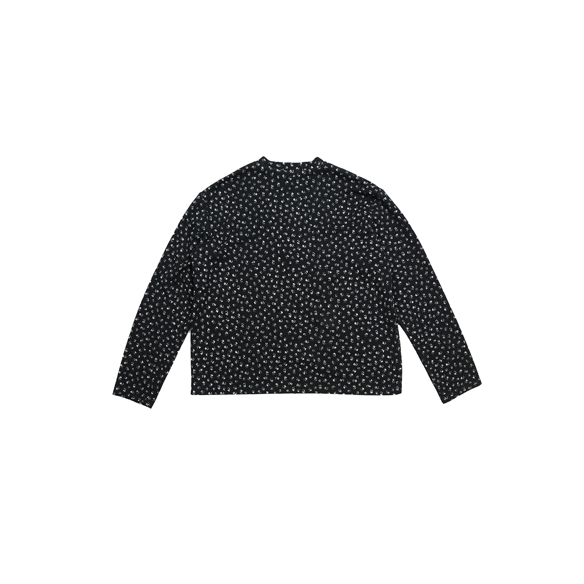 TRECLUB Floral Henley Long Sleeve, premium urban and streetwear designers apparel on PROJECTISR.com, TRECLUB