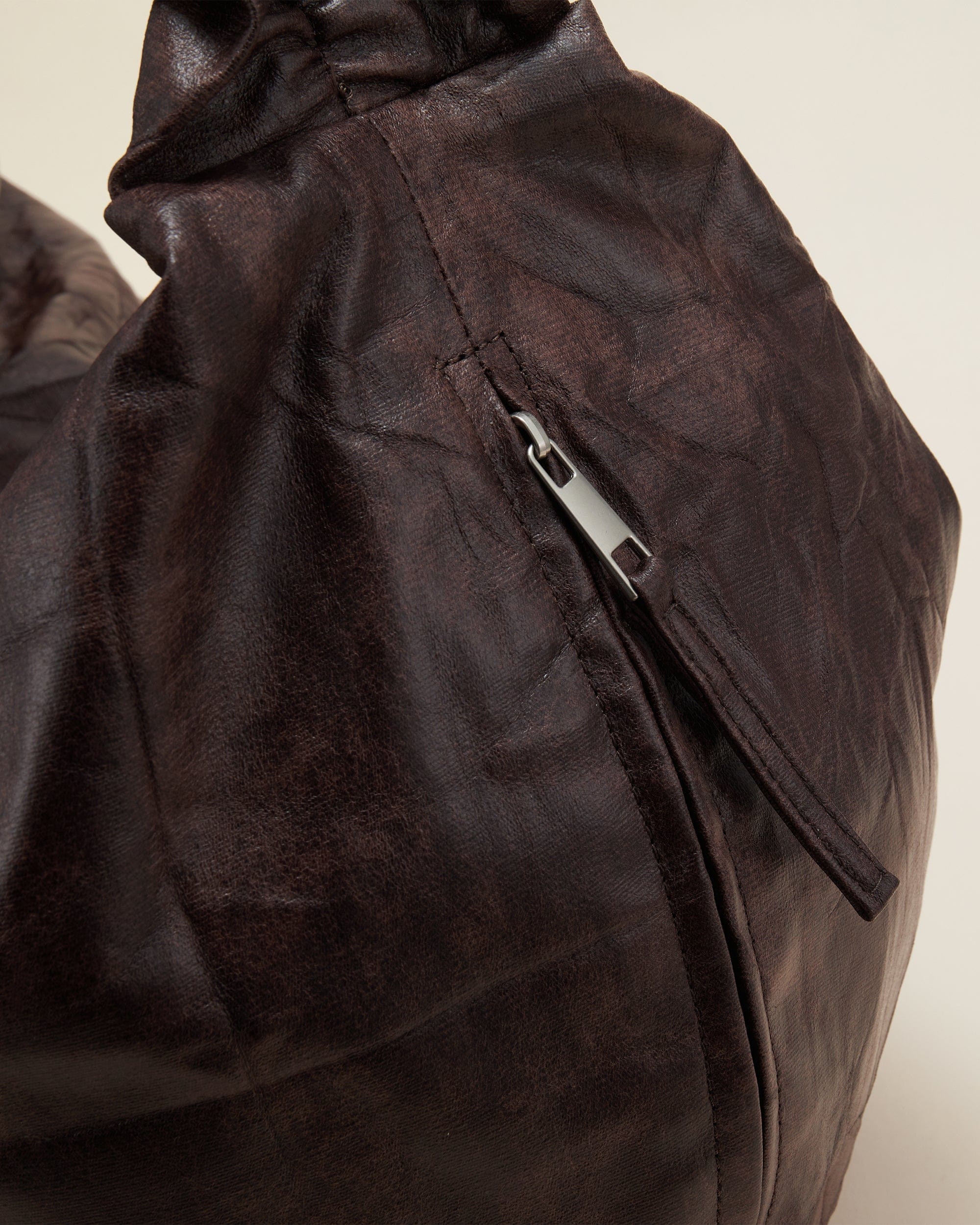 OPICLOTH Wrinkle Crescent Bag, premium urban and streetwear designers apparel on PROJECTISR.com, OPICLOTH