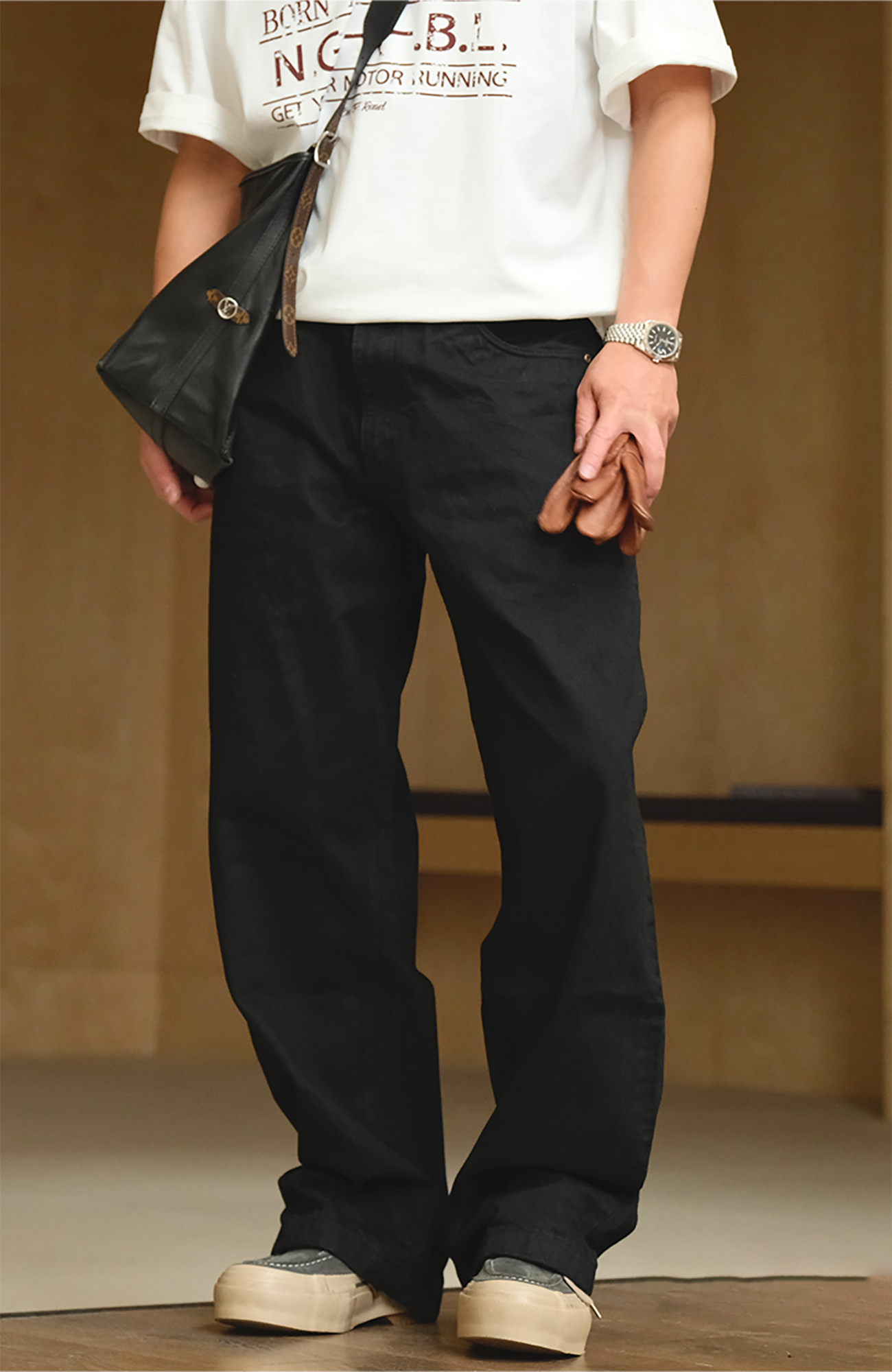 NEIGBORL Red Selvedge Denim Pants, premium urban and streetwear designers apparel on PROJECTISR.com, NEIGBORL
