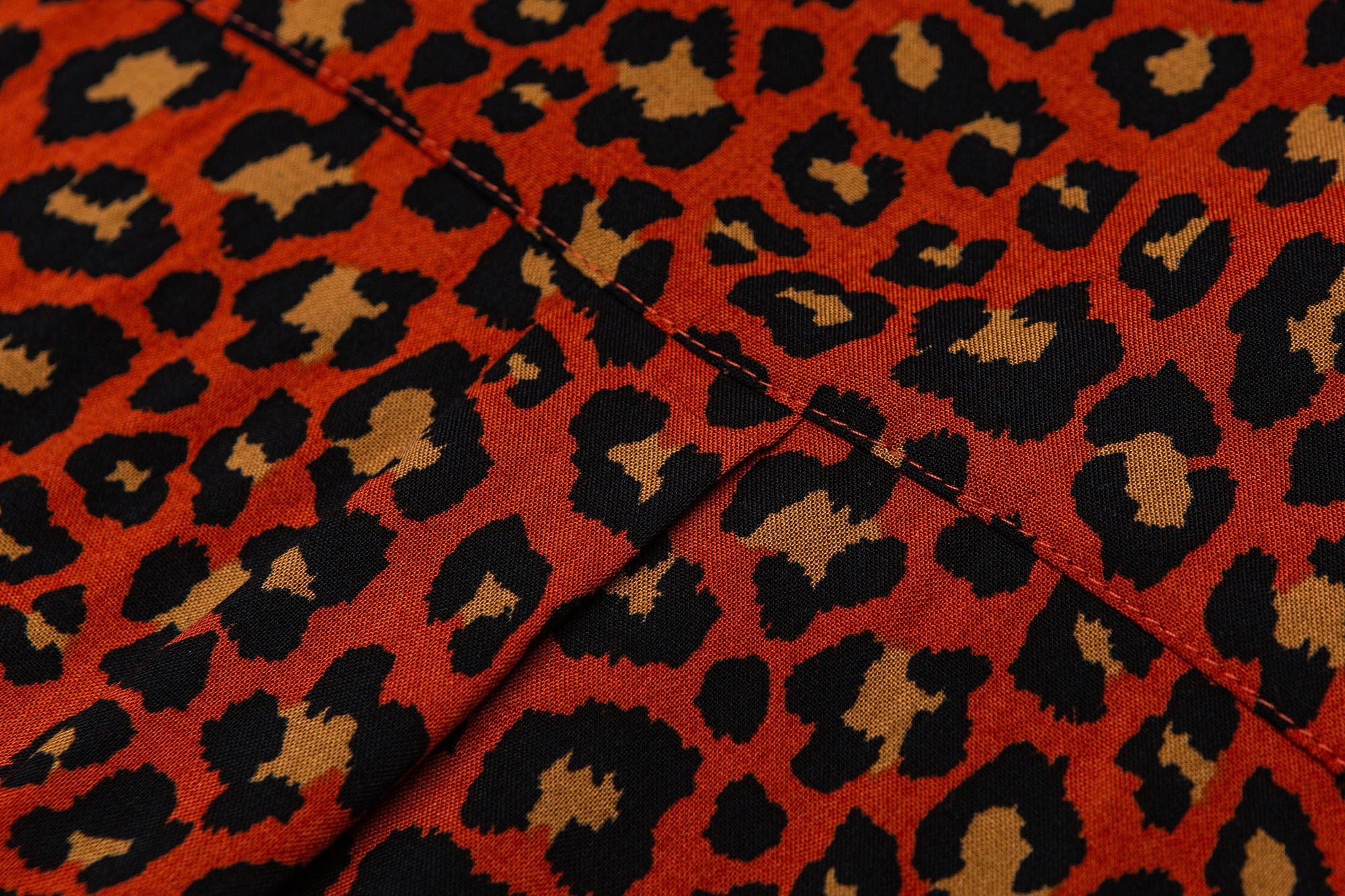 ME DA IGUAL Retro Leopard Full-Print Cuban Half Shirt, premium urban and streetwear designers apparel on PROJECTISR.com, ME DA IGUAL