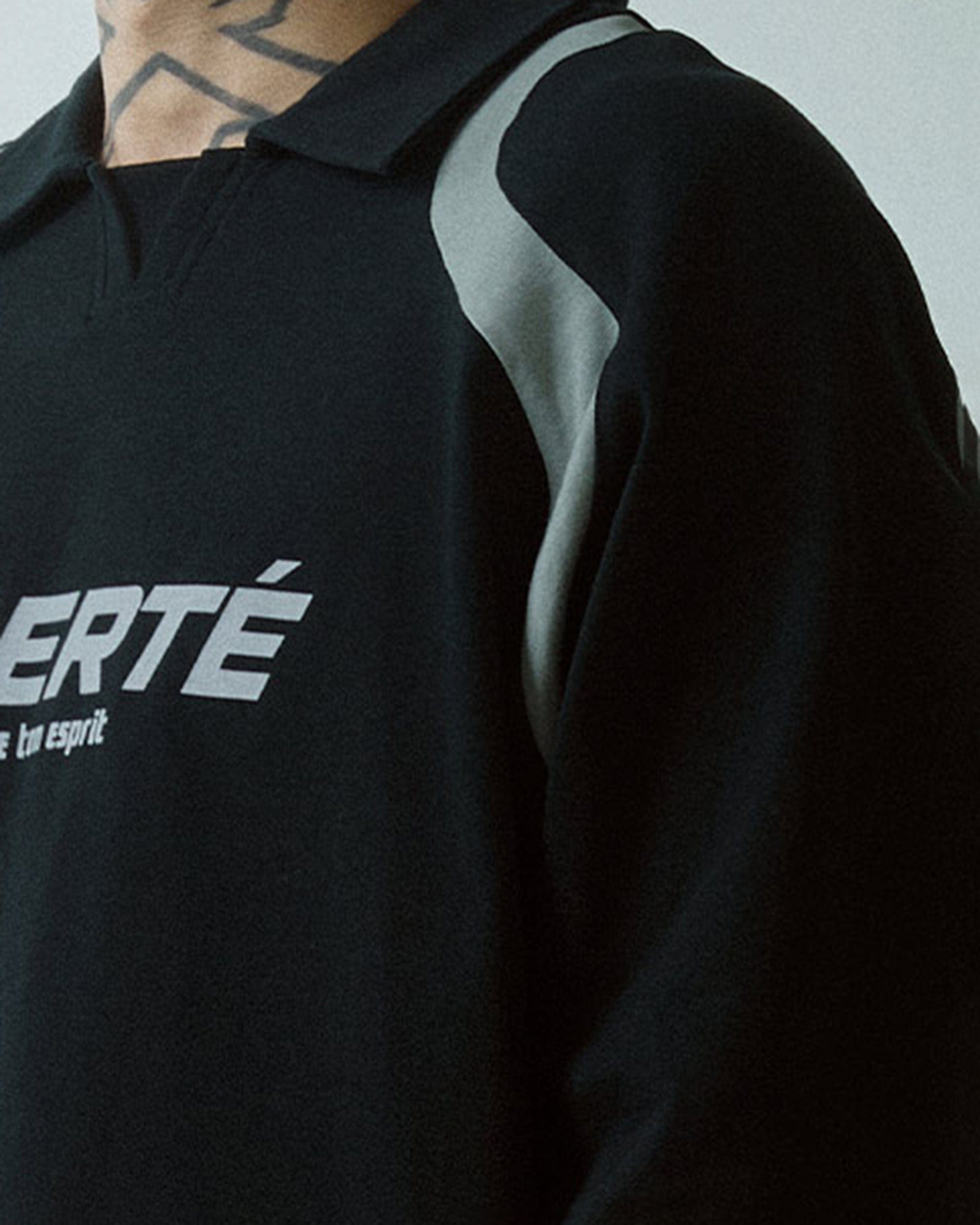 F2CE Retro Deconstructed Raglan Long-Sleeve Tee, premium urban and streetwear designers apparel on PROJECTISR.com, F2CE