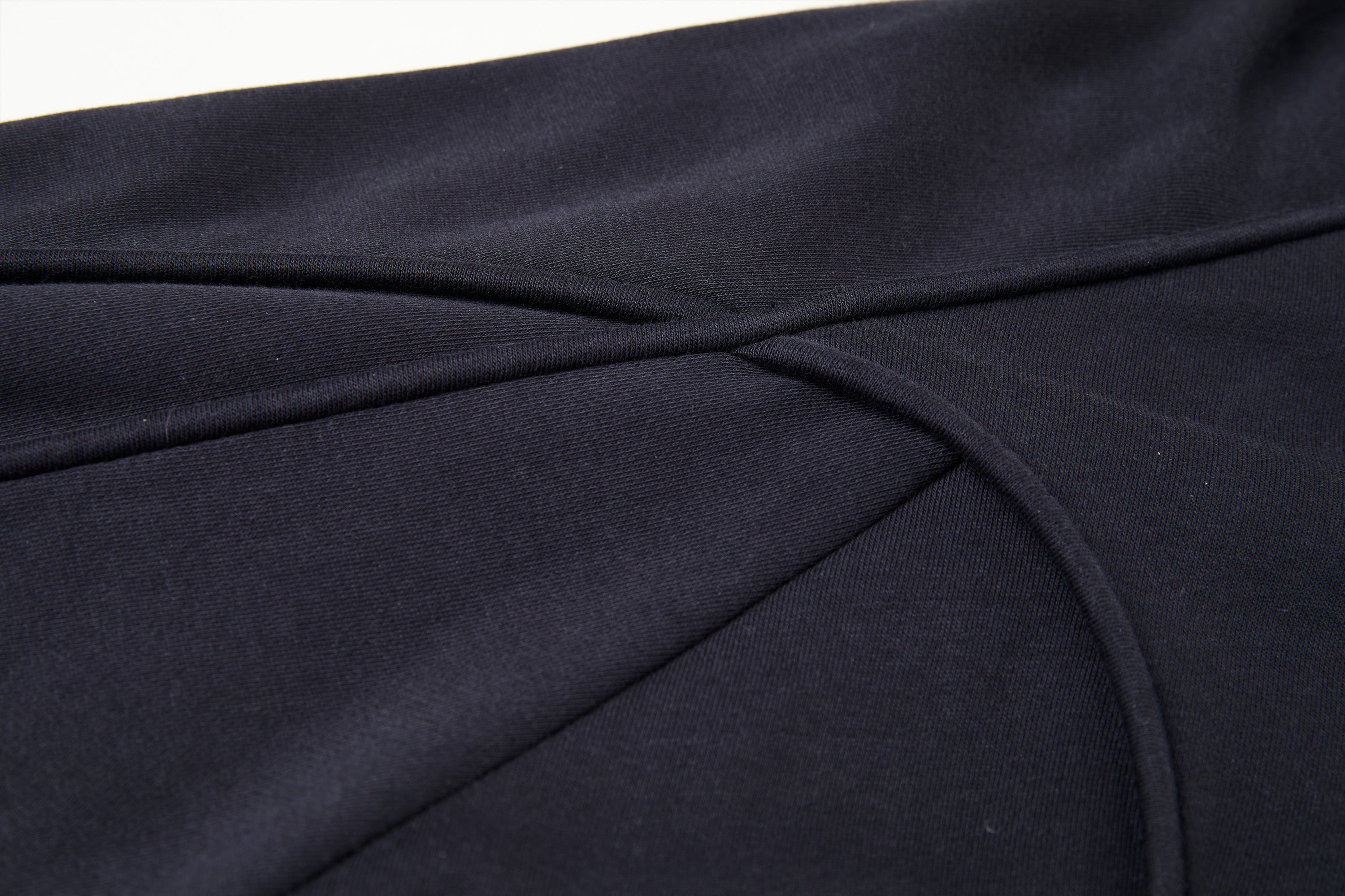 ORGANIC EMOTION Curved Panel Drawstring-Hem Zip-Up Hoodie, premium urban and streetwear designers apparel on PROJECTISR.com, ORGANIC EMOTION
