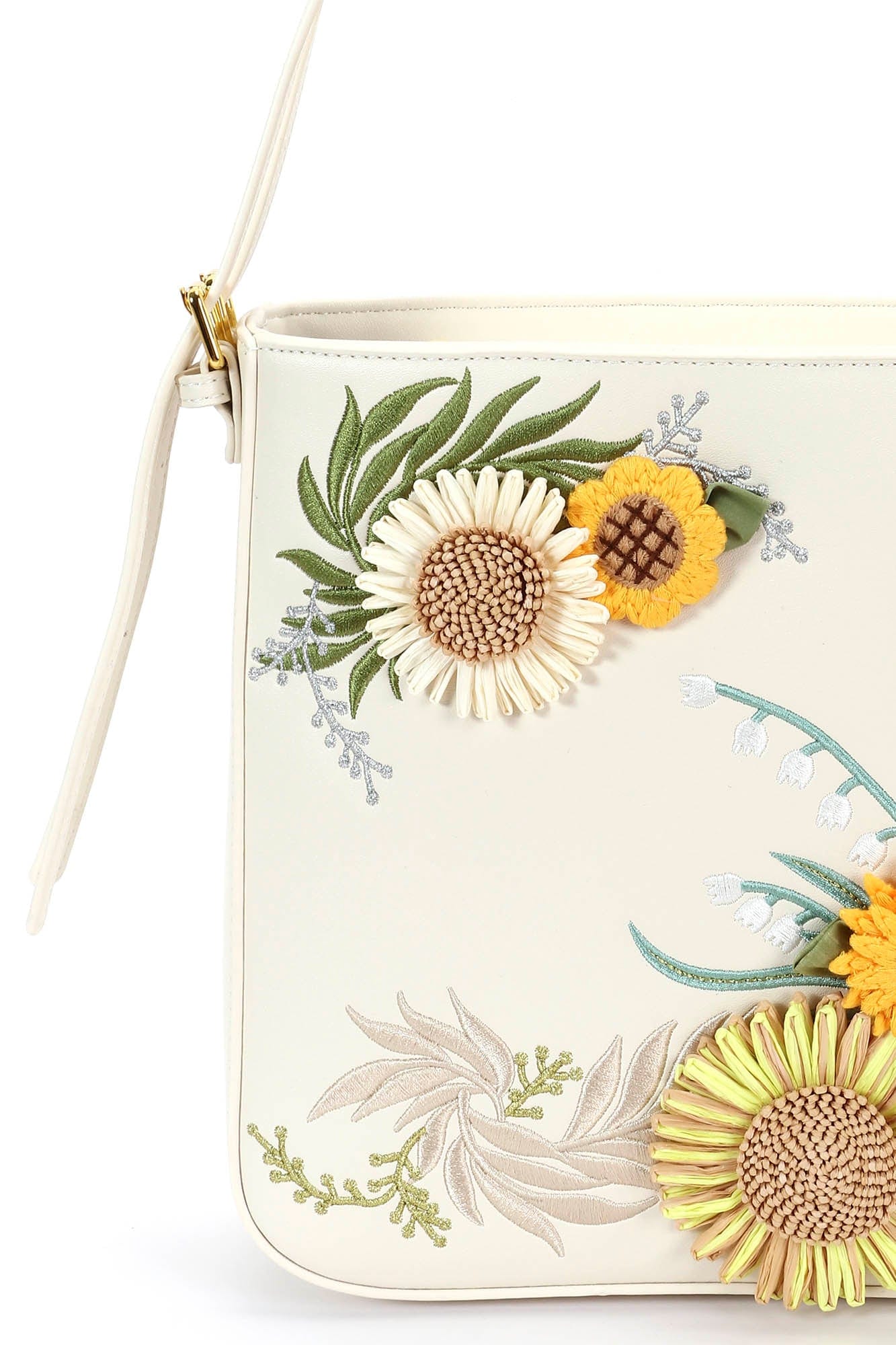 BLING BOX Bohemian Sunflower Embroidered Crossbody Bag, premium urban and streetwear designers apparel on PROJECTISR.com, BLING BOX