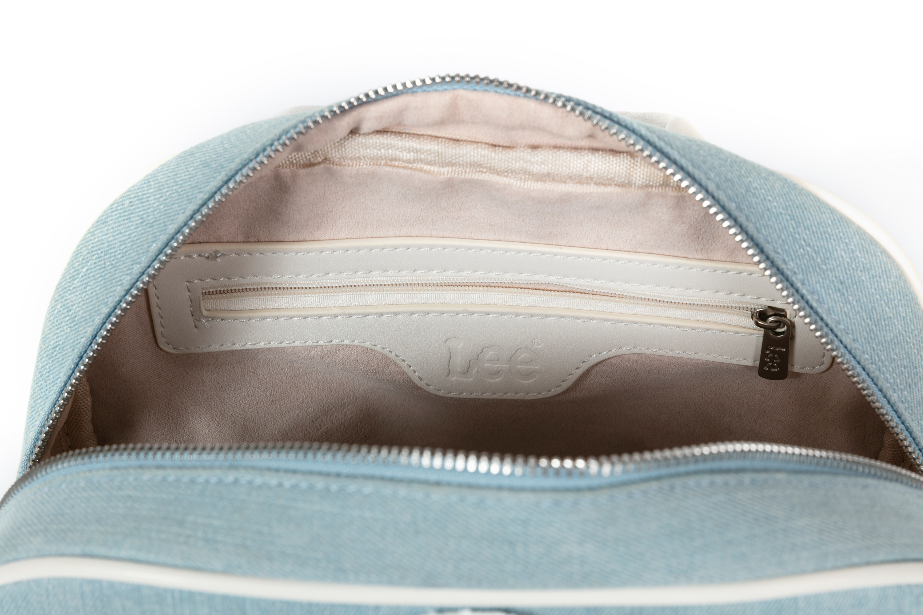 BLING BOX Plush Bunny Denim Convertible Backpack