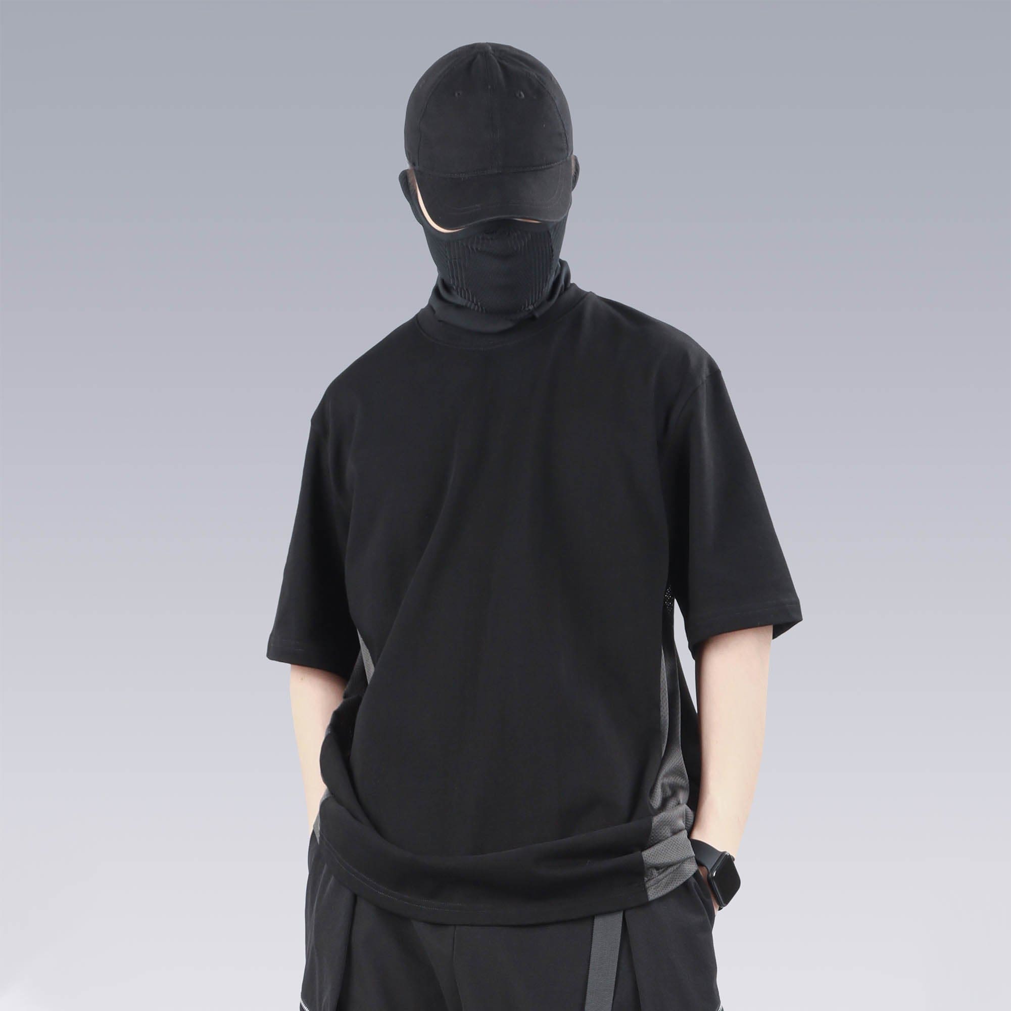 SILENSTORM Essential Spliced Mesh T-Shirt, premium urban and streetwear designers apparel on PROJECTISR.com, SILENSTORM