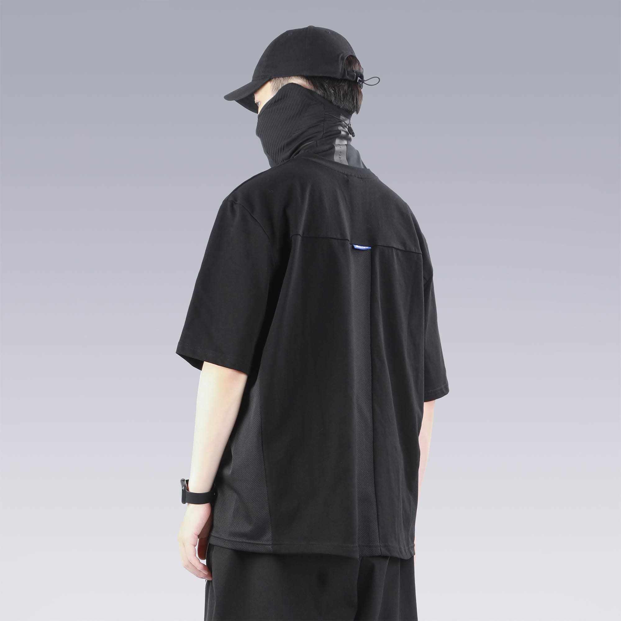 SILENSTORM Essential Spliced Mesh T-Shirt, premium urban and streetwear designers apparel on PROJECTISR.com, SILENSTORM