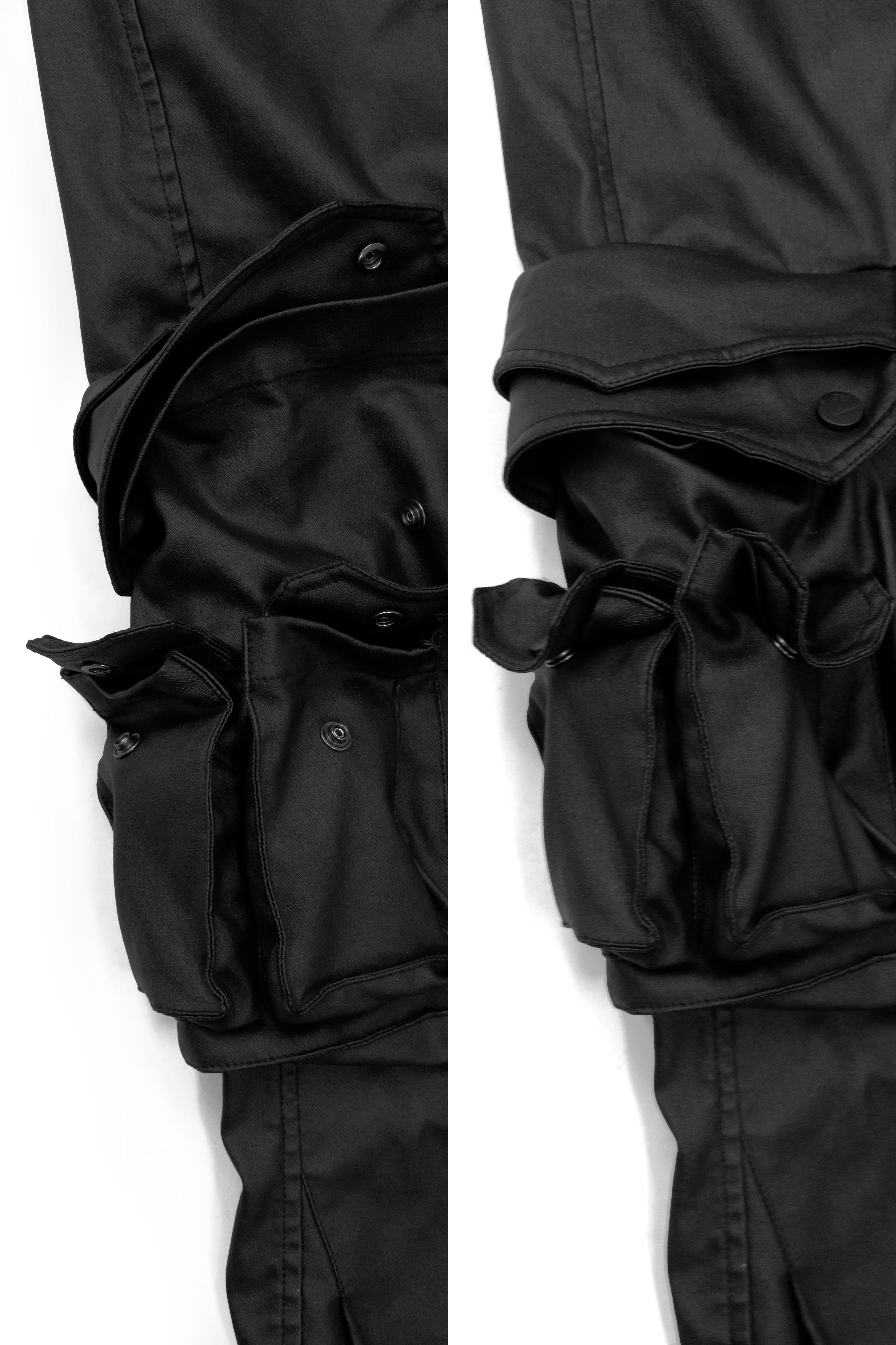 RELABEL Waxed Utility Drawstring Cargo, premium urban and streetwear designers apparel on PROJECTISR.com, RELABEL