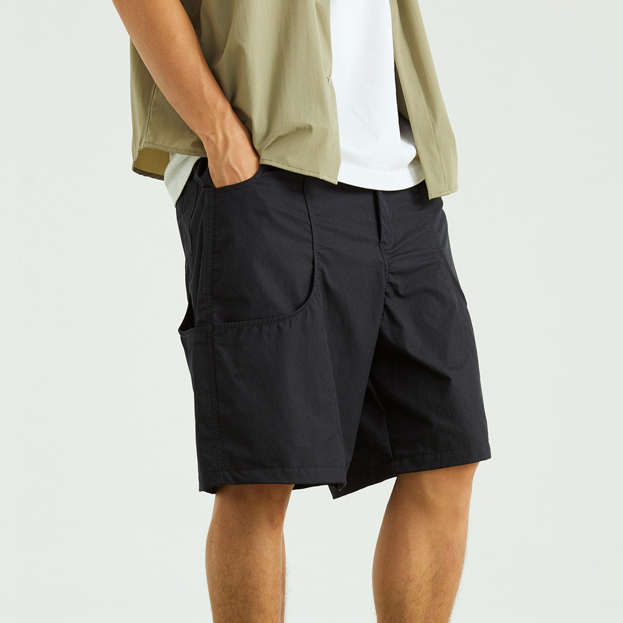 ONADAILYBASIS Layered Pocket Quick-Dry Outdoor Shorts, premium urban and streetwear designers apparel on PROJECTISR.com, ONADAILYBASIS