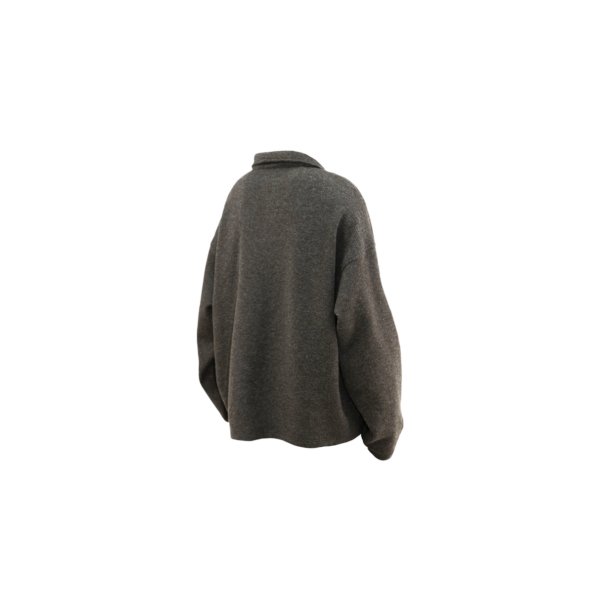 RELABEL Embroidered Magnetic Turtleneck Wool Sweater