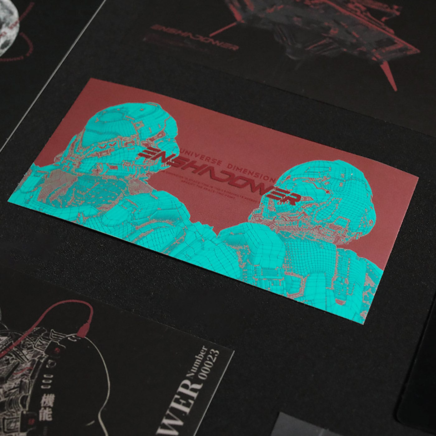 ENSHADOWER Classic Sticker Pack, premium urban and streetwear designers apparel on PROJECTISR.com, ENSHADOWER