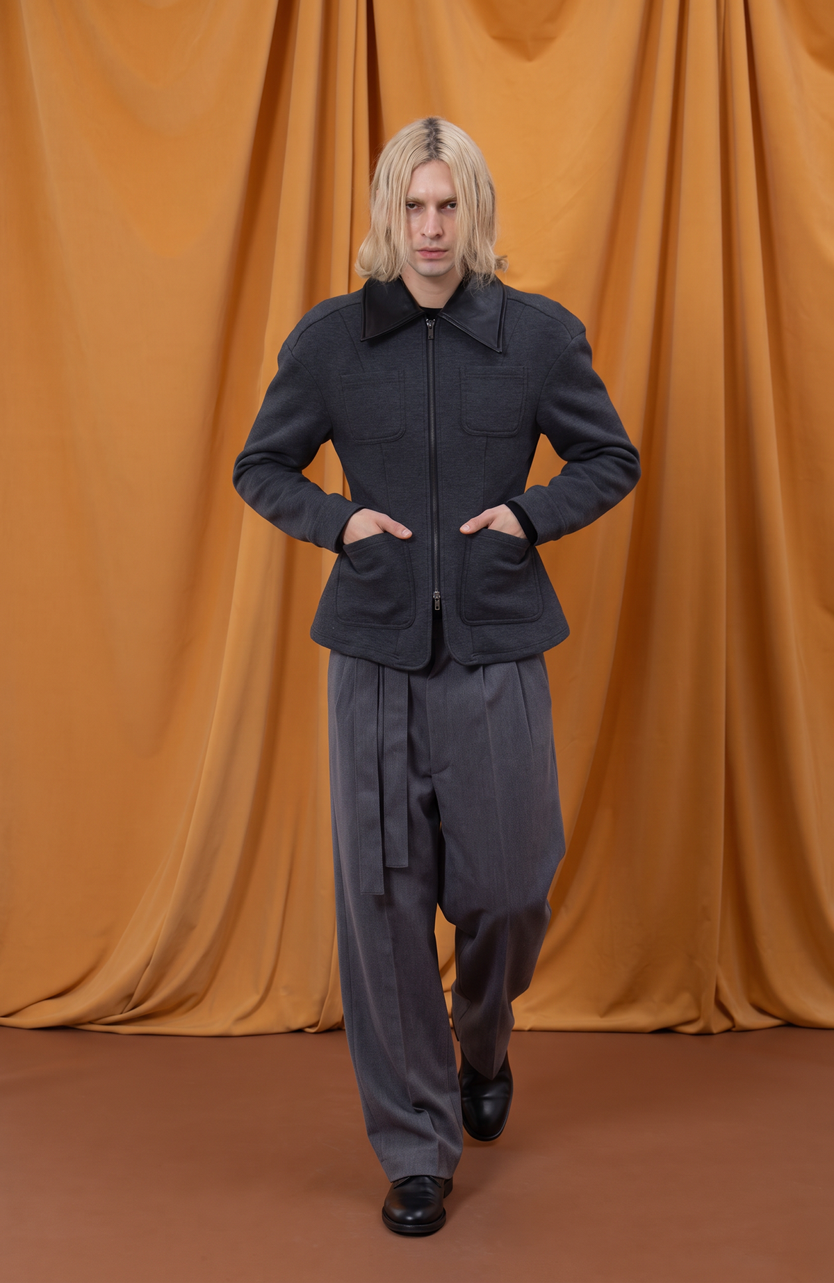 CLP Retro Multi-Pocket Collar Cinched Jacket