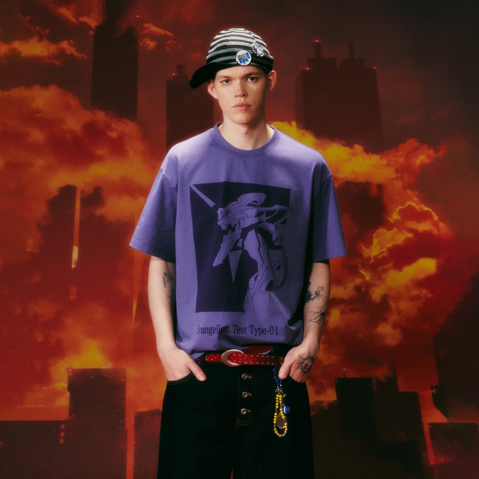 DONSMOKE x EVA Slogan Graphic T-Shirt