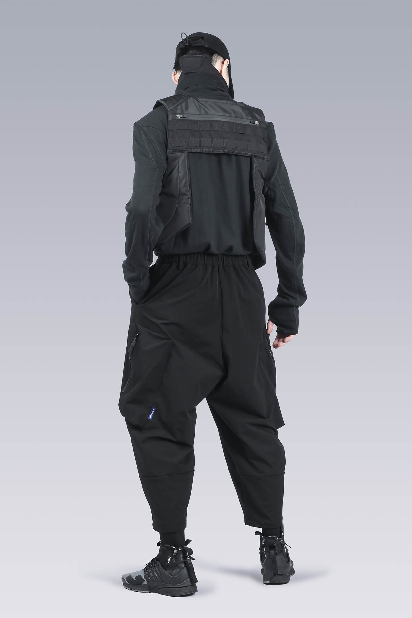 SILENSTORM Utility Multi-Pocket Harem Pants, premium urban and streetwear designers apparel on PROJECTISR.com, SILENSTORM