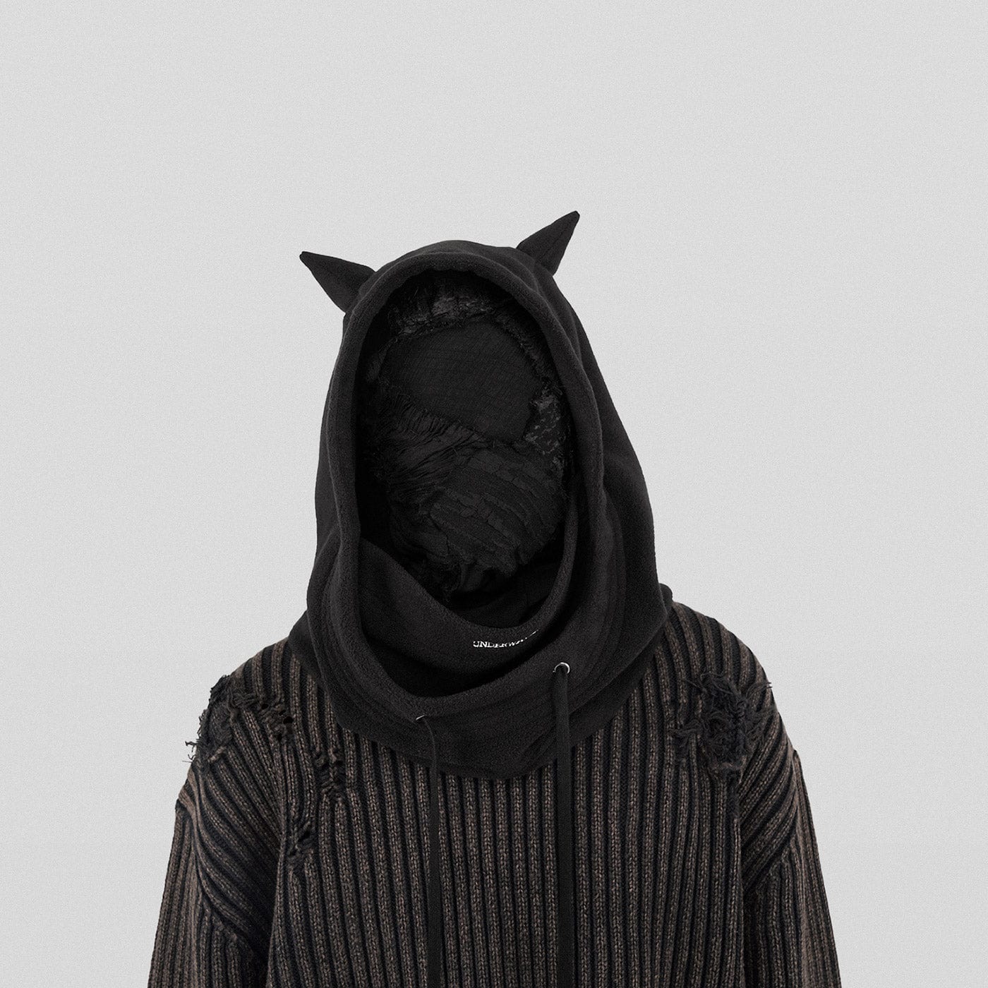 UNDERWATER Devil Balaclava Hat, premium urban and streetwear designers apparel on PROJECTISR.com, UNDERWATER