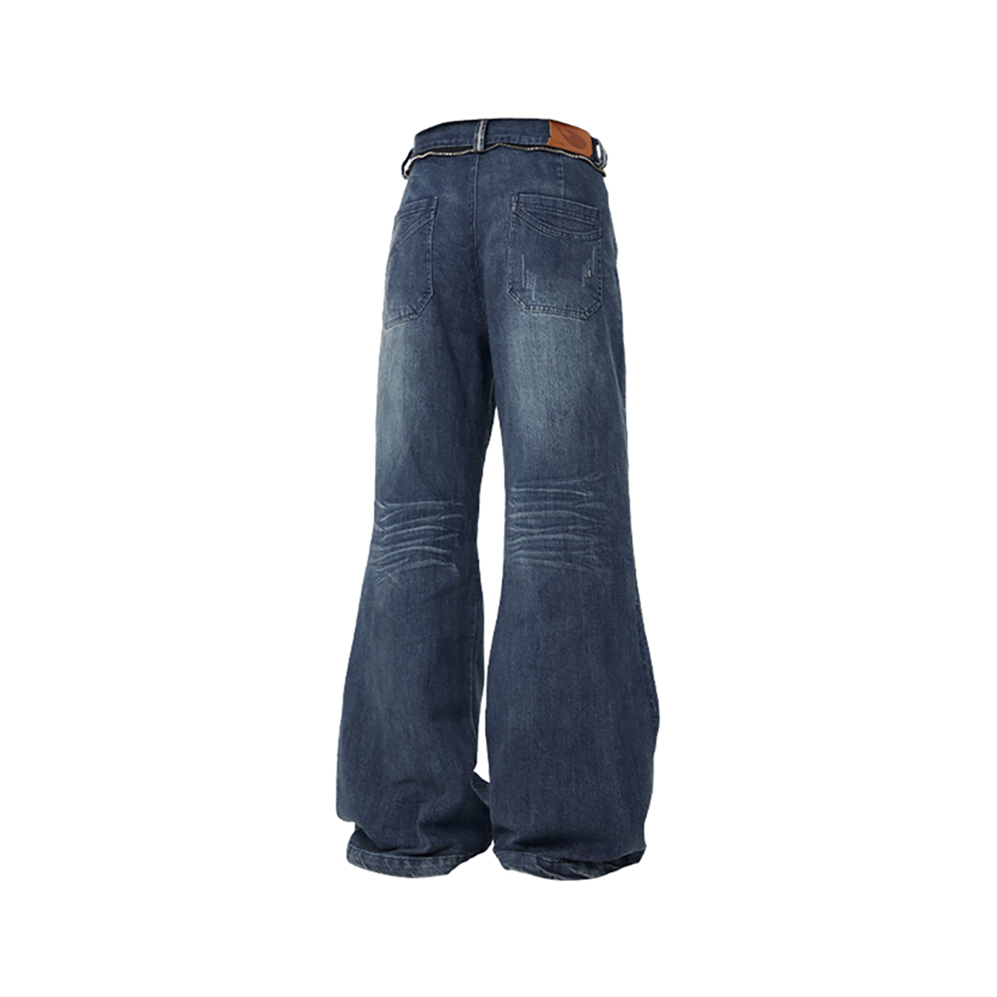 RELABEL Selvedge Washed Split Seam Jeans